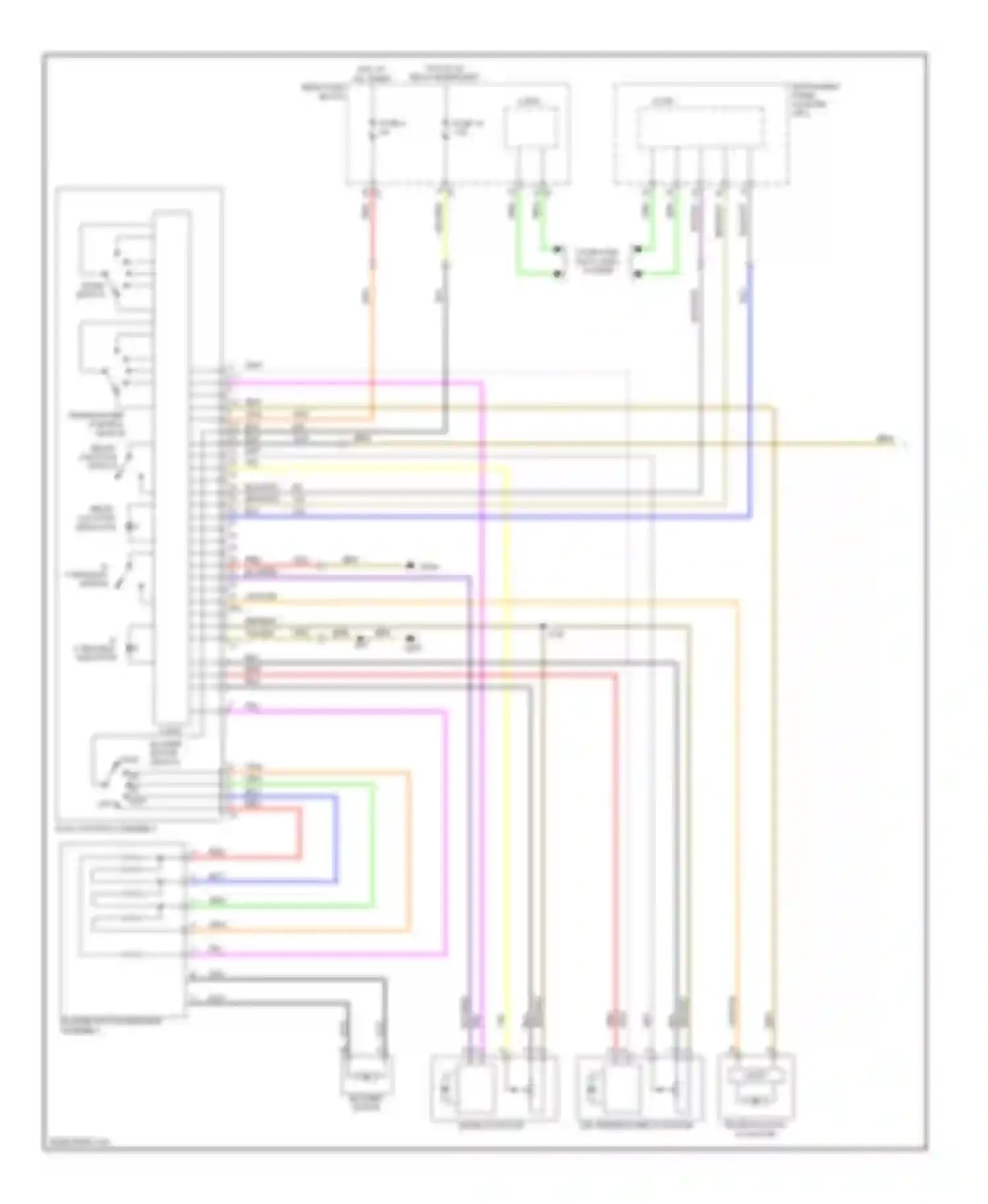 Astra Saturn I (2008-2009): Manual a/c circuit (1 of 2)