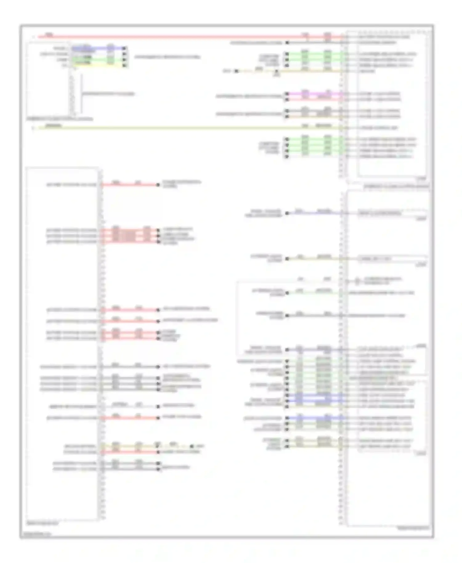 Astra Saturn I (2008-2009): Body control modules circuit (3 of 3)