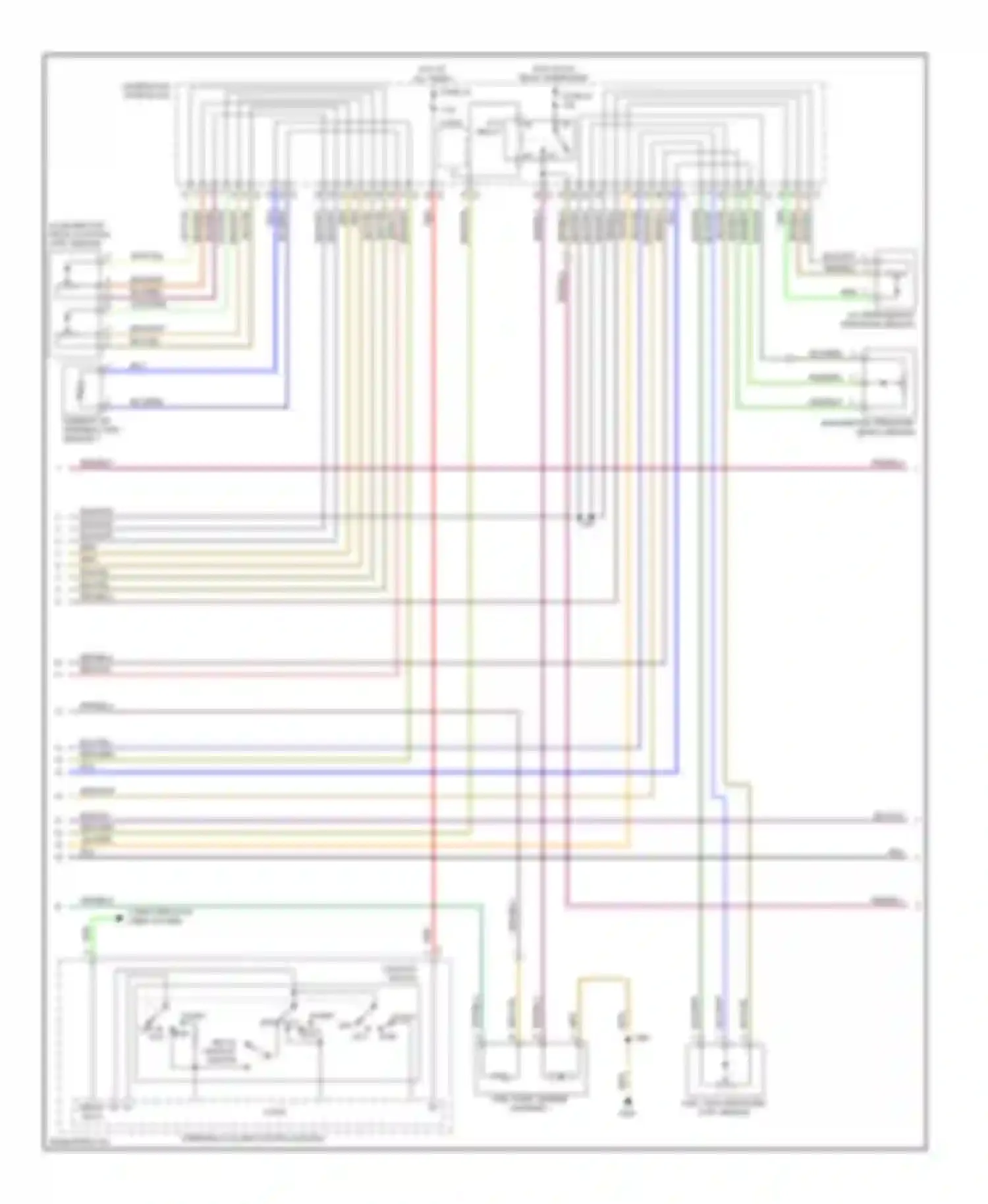 Astra Saturn I (2008-2009): Wiring diagram engine performance 1.8l vin 1 (2 of 4)