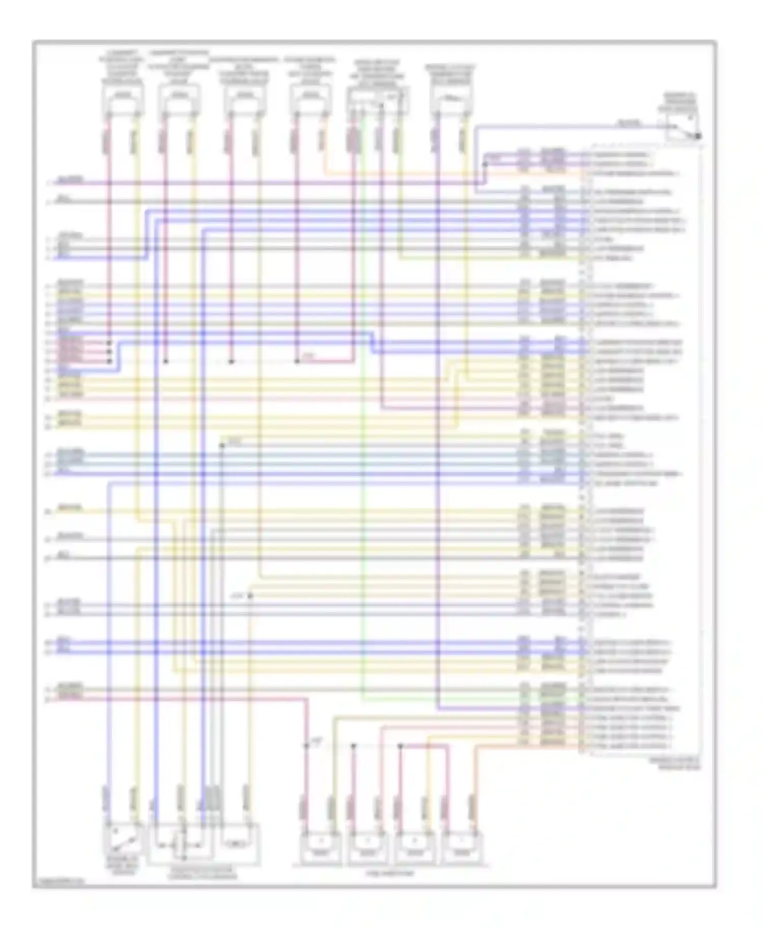 Astra Saturn I (2008-2009): Wiring diagram engine performance 1.8l vin 1 (4 of 4)
