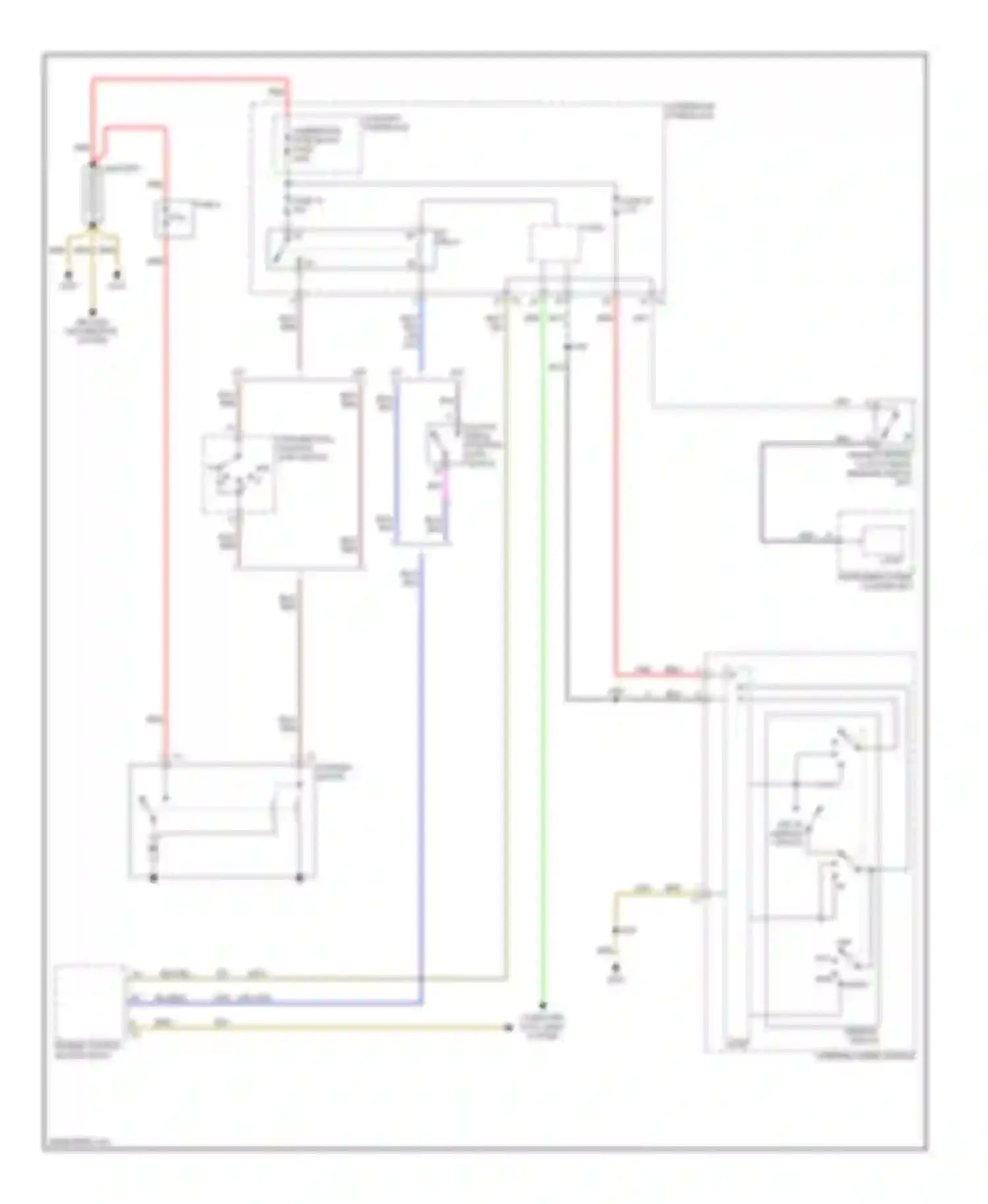 Astra Saturn I (2008-2009): Starting circuit