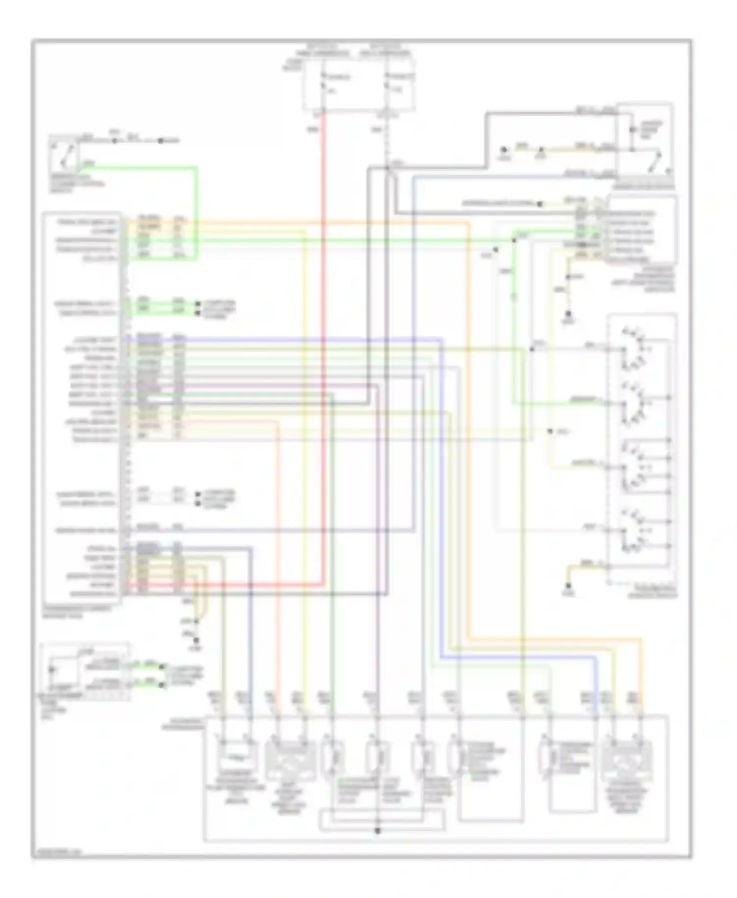 Astra Saturn I (2008-2009): Transmission circuit