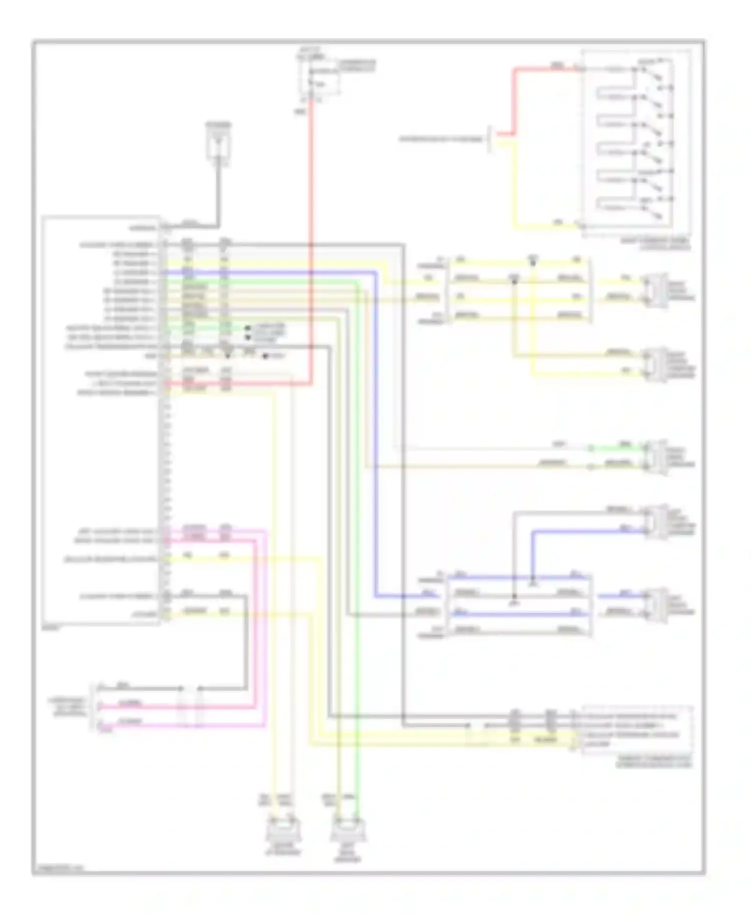 Wiring diagram blk for Saturn Astra I (2008-2009) (34 of 41)