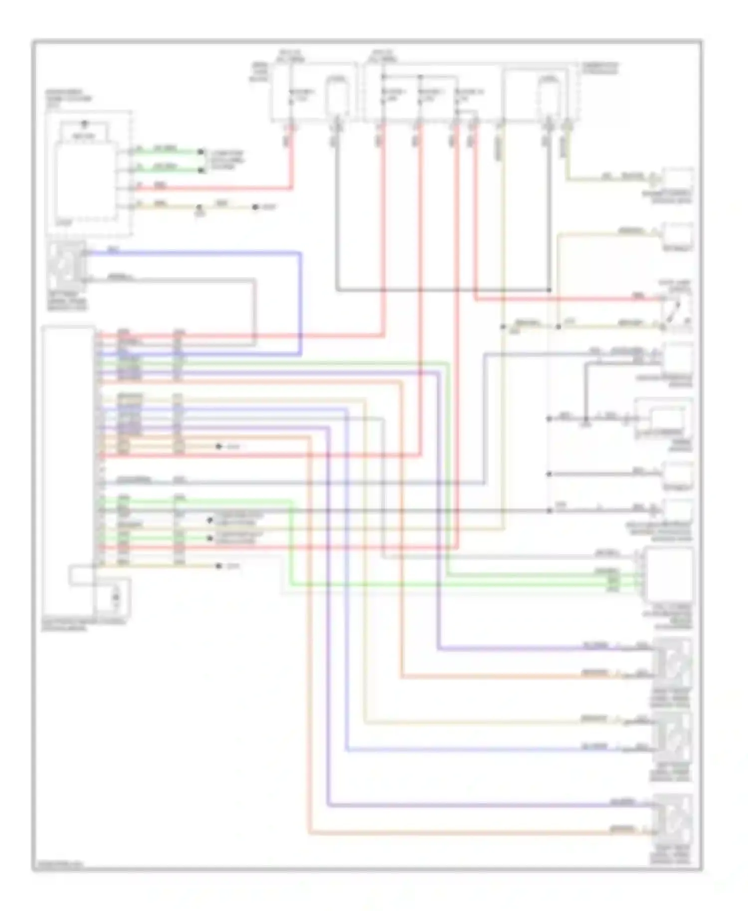Wiring diagram brn/gry for Saturn Astra I (2008-2009) (1 of 7)