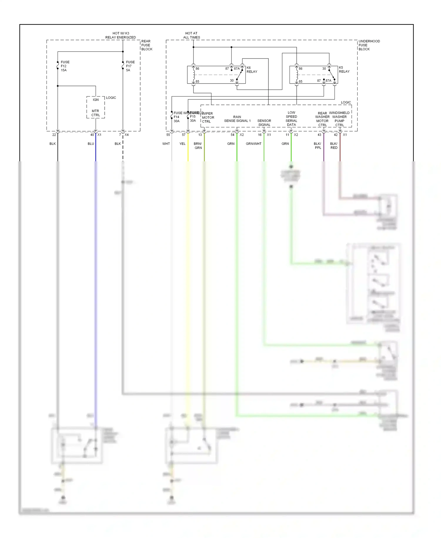 Saturn Astra I (2008-2009) computer data lines system wiring diagram  (31 of 31)
