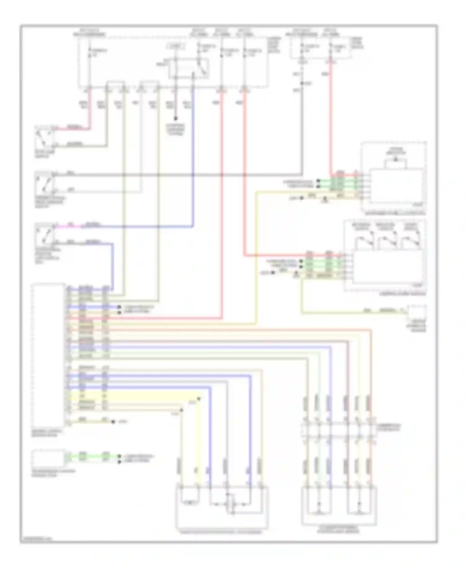 Wiring diagram fuse 22 for Saturn Astra I (2008-2009) (1 of 4)