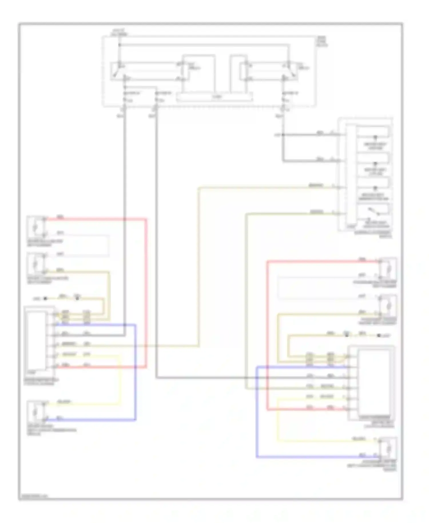 Wiring diagram fuse 40 for Saturn Astra I (2008-2009) (1 of 1)