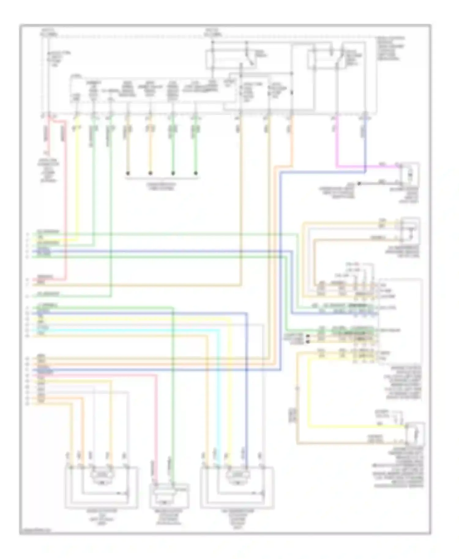 Aura Saturn I (2006-2010): Manual a/c circuit (2 of 2)