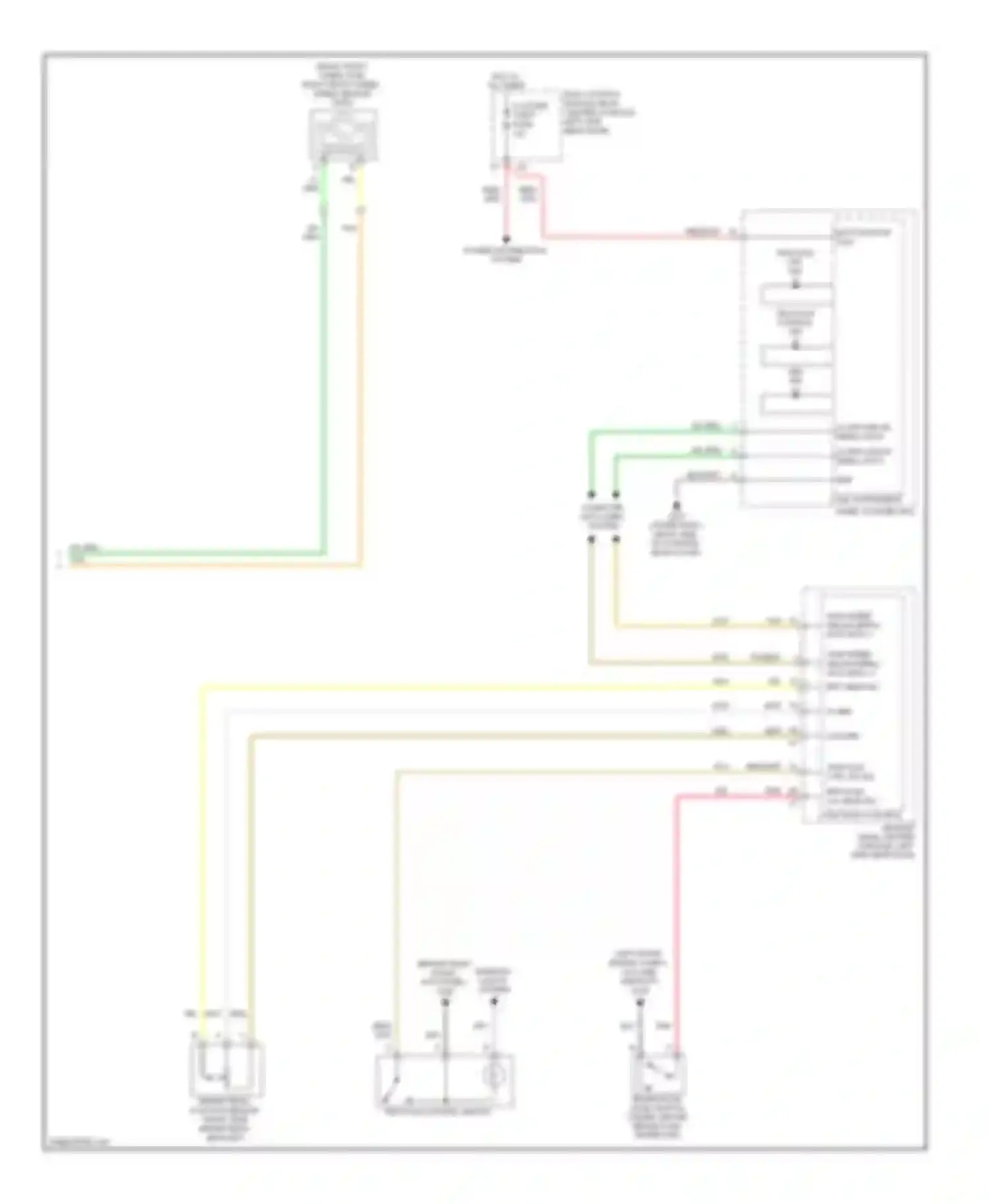 Aura Saturn I (2006-2010): Anti-lock brakes circuit, hybrid with traction control (2 of 2)