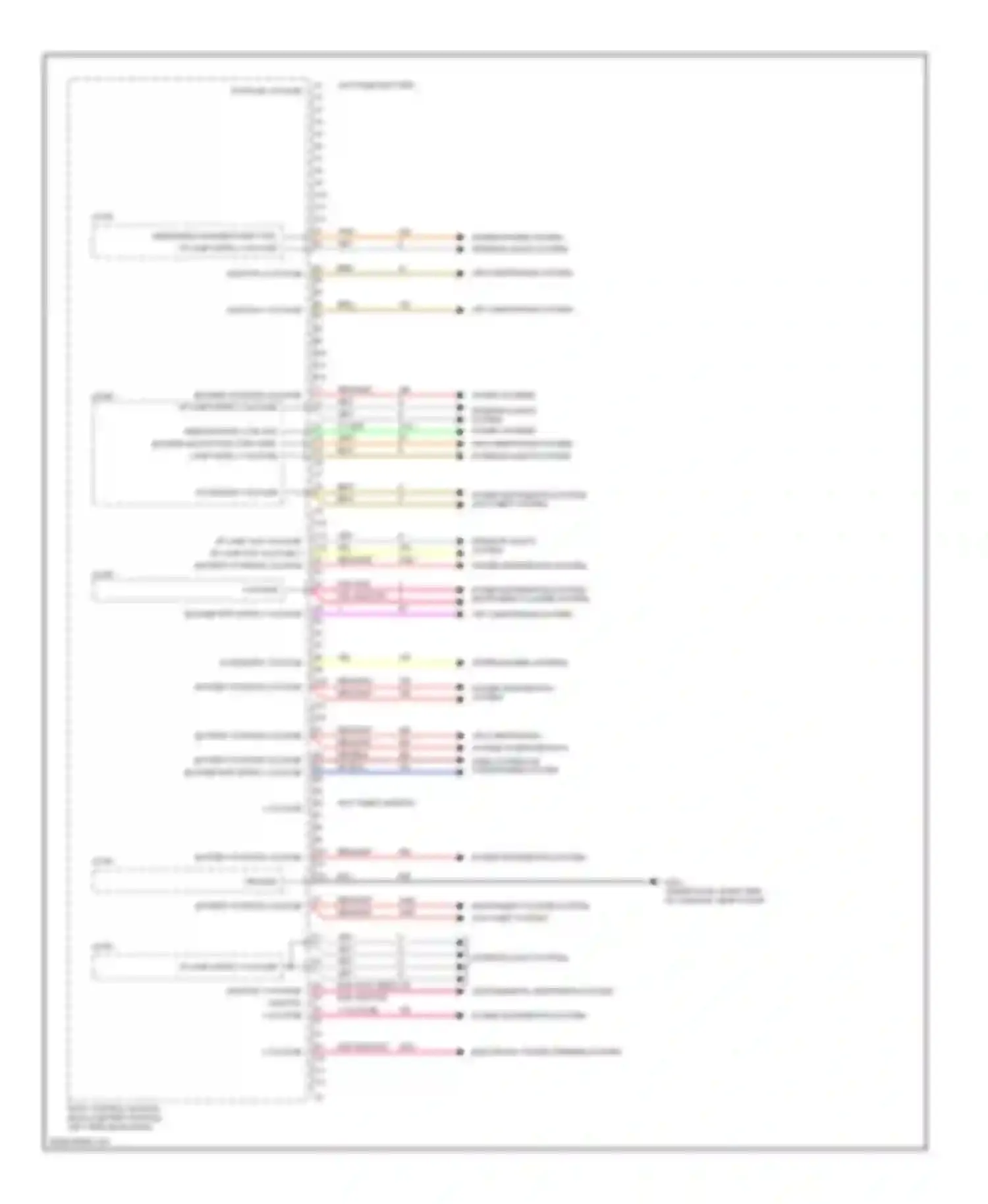 Aura Saturn I (2006-2010): Body control modules circuit (3 of 4)
