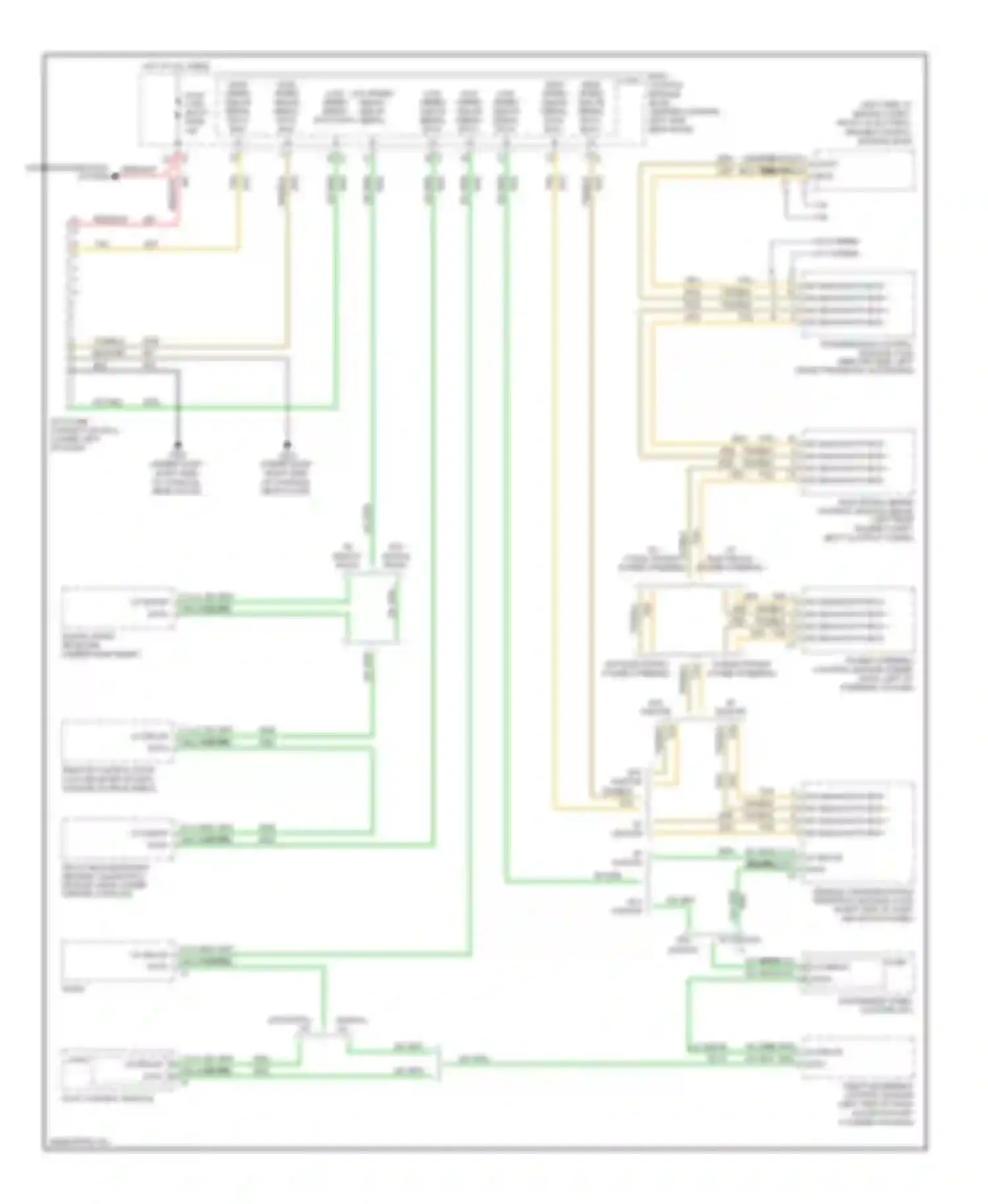 Aura Saturn I (2006-2010): Computer data lines circuit, except hybrid