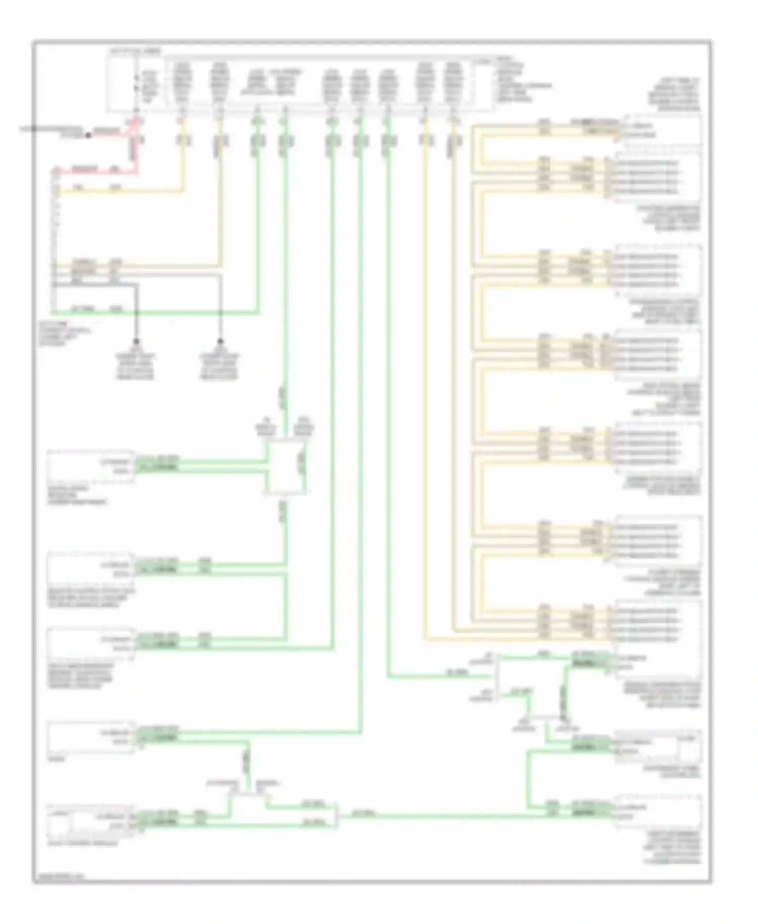Aura Saturn I (2006-2010): Computer data lines circuit, hybrid