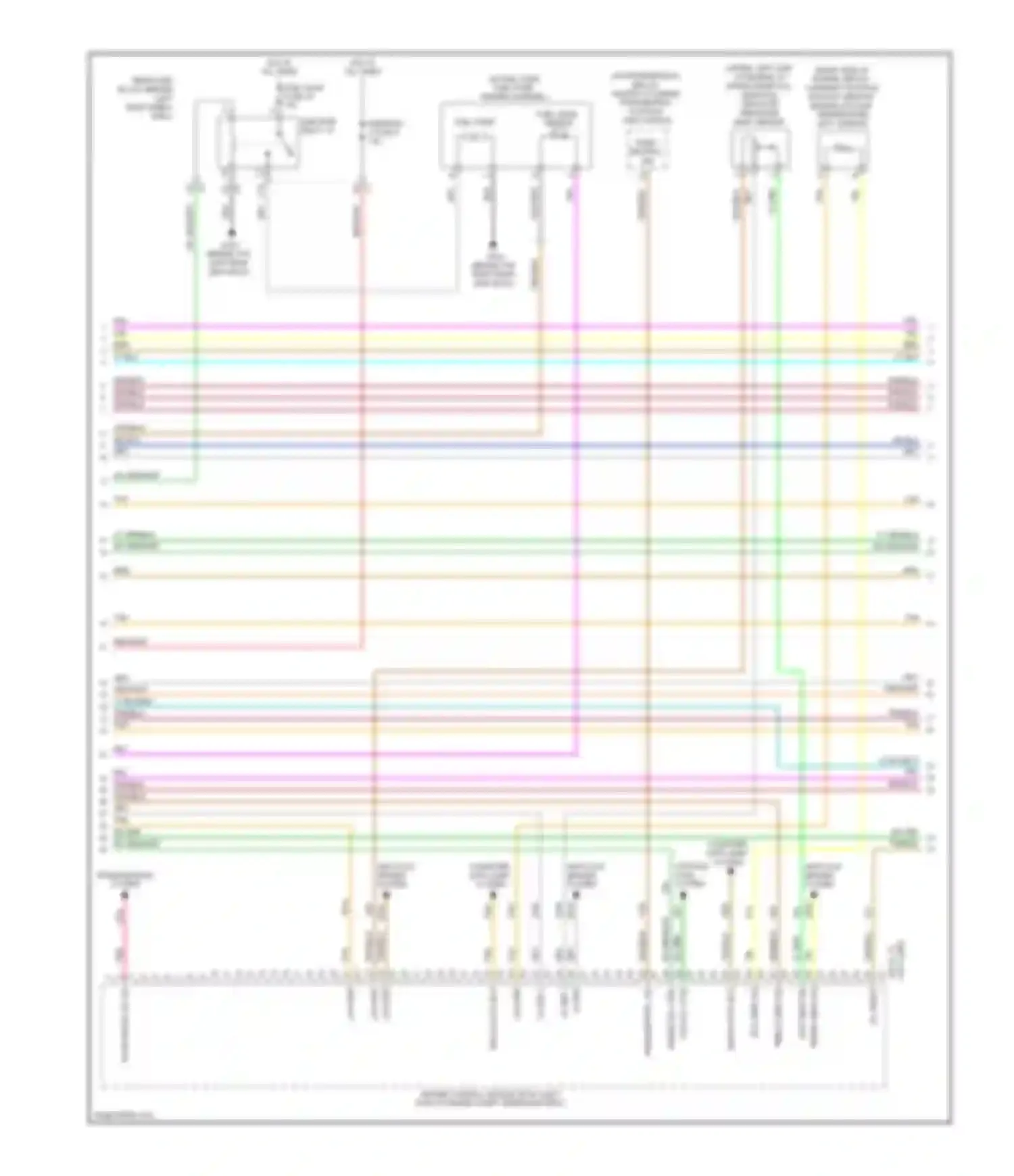 Aura Saturn I (2006-2010): Wiring diagram engine performance 2.4l vin 5, engine controls circuit (3 of 4)