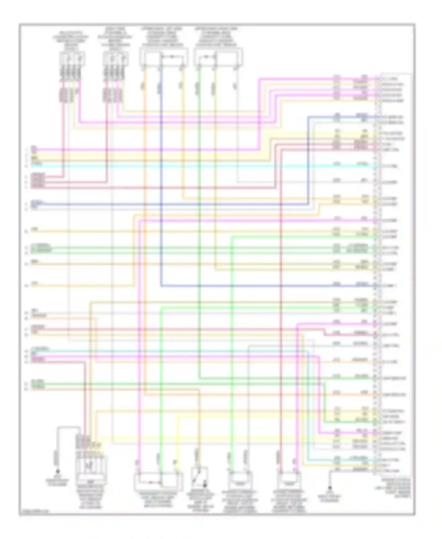 Aura Saturn I (2006-2010): Wiring diagram engine performance 2.4l vin 5, engine controls circuit (4 of 4)