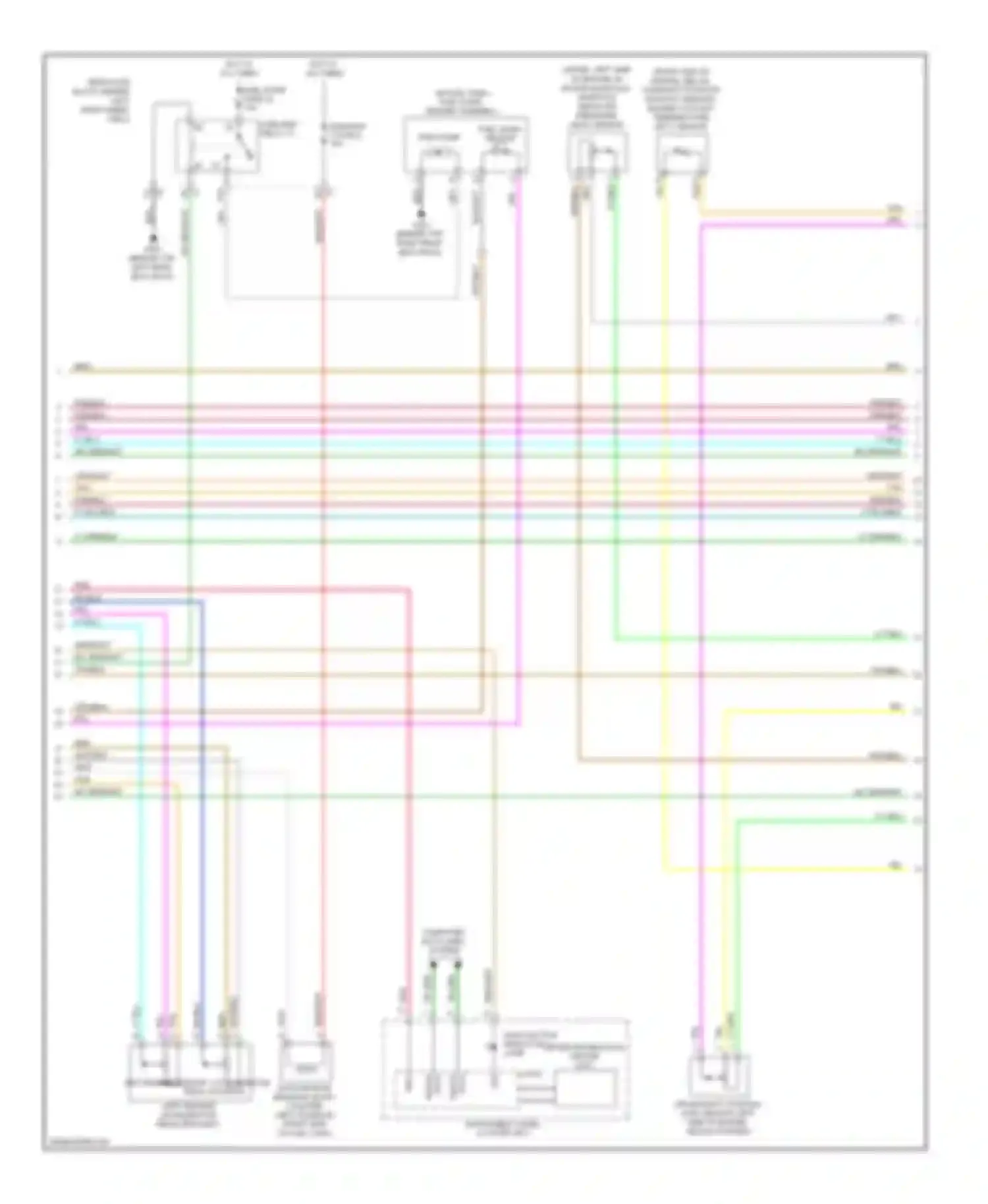 Aura Saturn I (2006-2010): Wiring diagram engine performance 2.4l vin b (3 of 4)