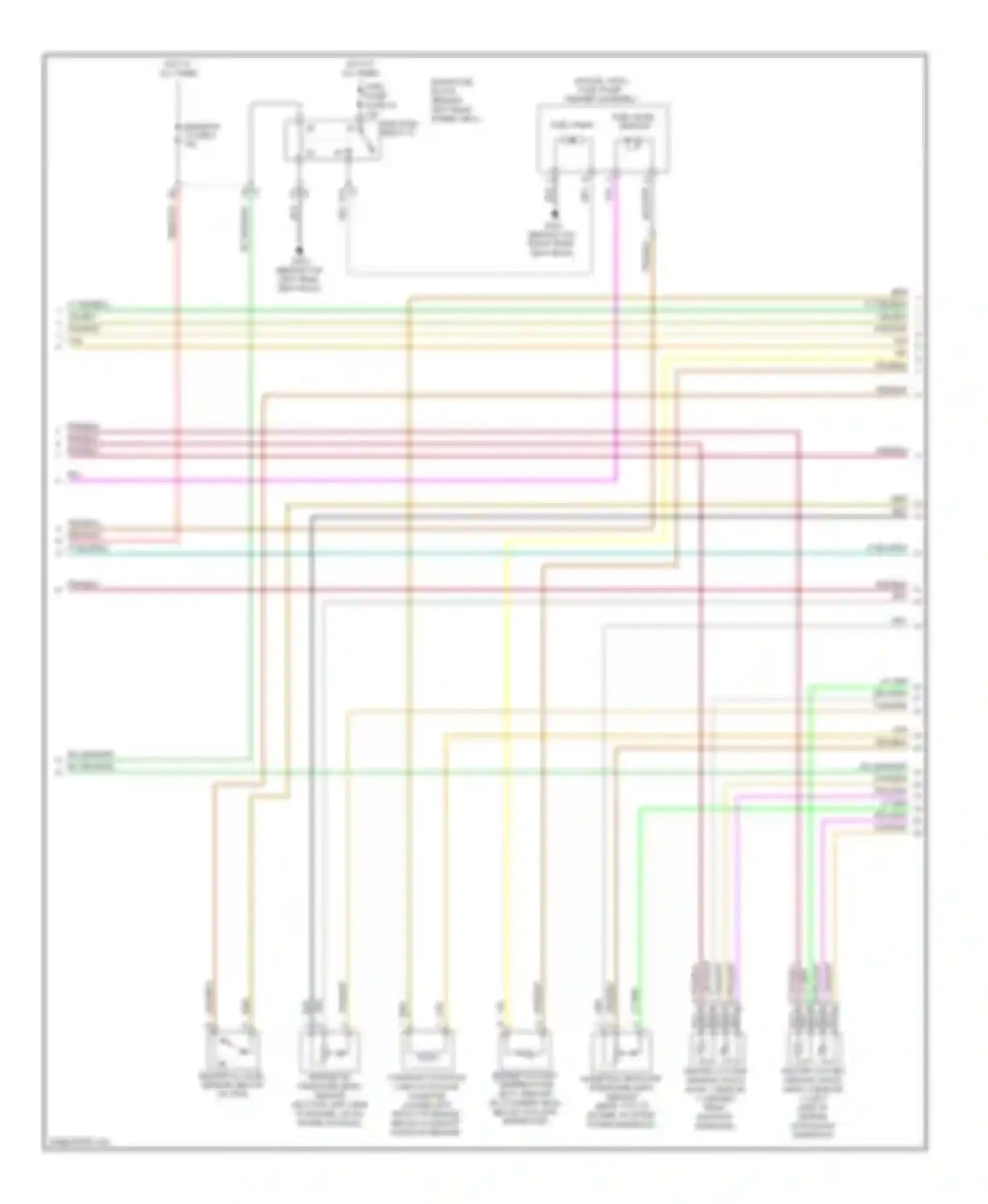 Aura Saturn I (2006-2010): Wiring diagram engine performance 3.5l vin n (3 of 4)