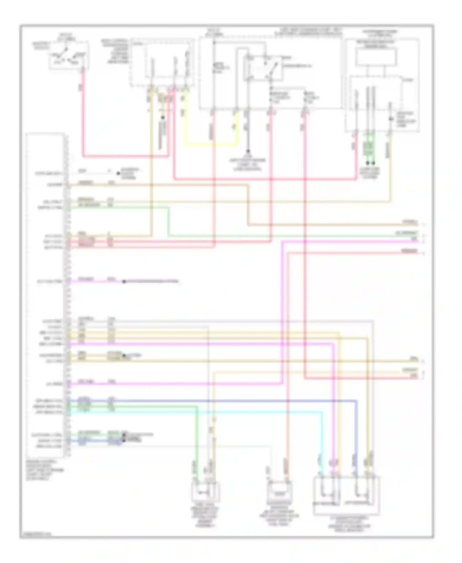 Aura Saturn I (2006-2010): Wiring diagram engine performance 3.6l vin 7 (1 of 6)
