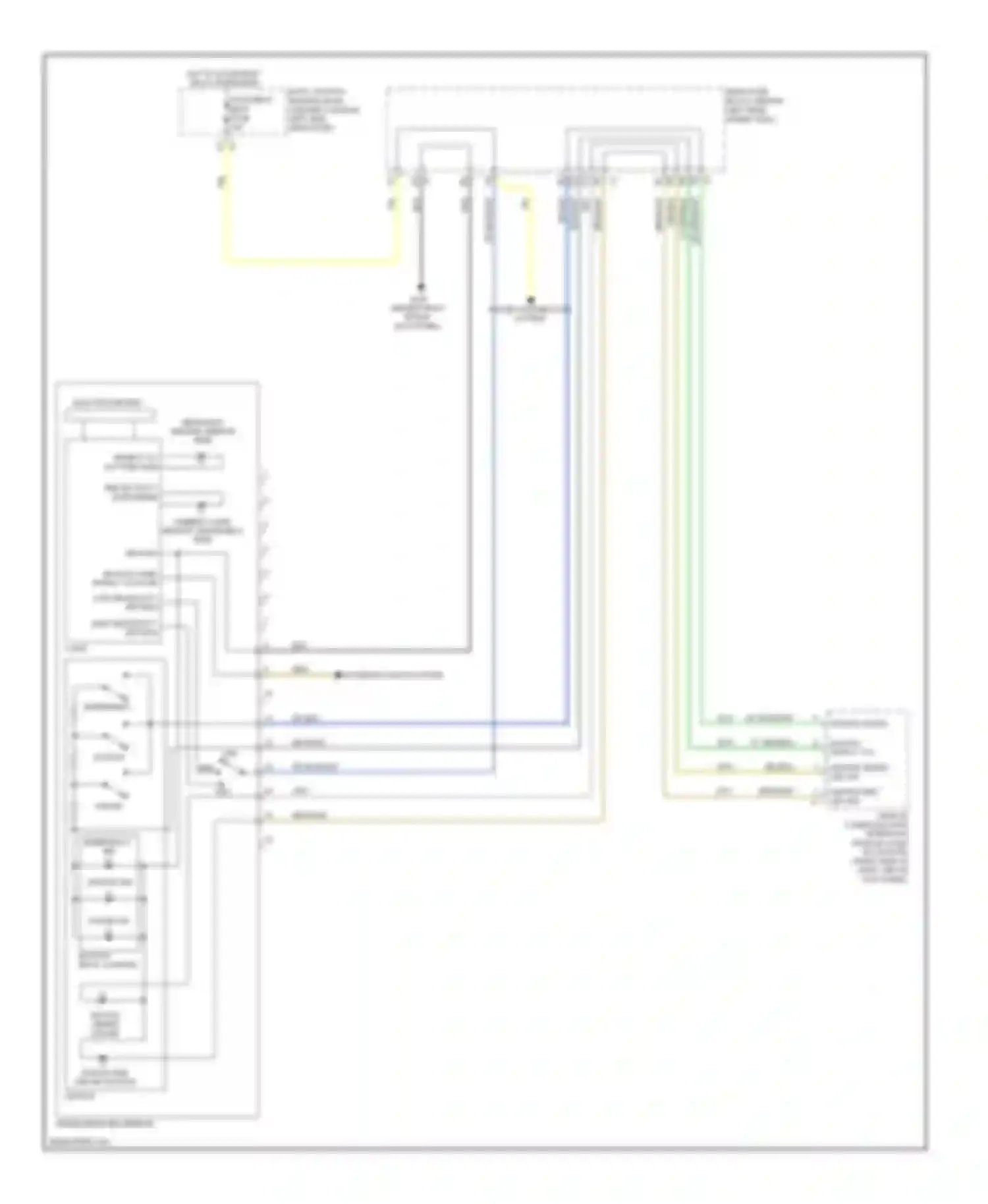 Aura Saturn I (2006-2010): Electrochromic mirror circuit
