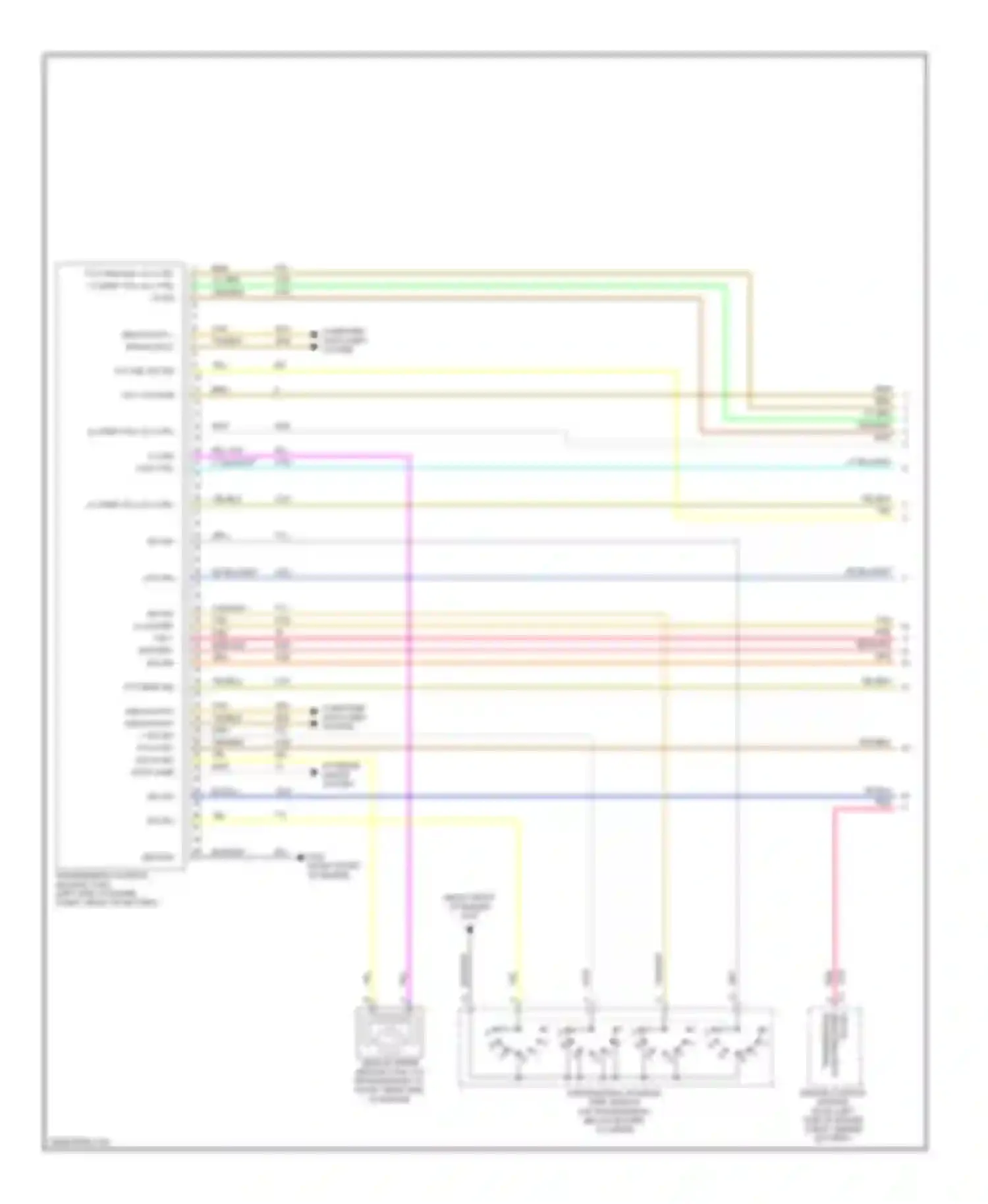 Aura Saturn I (2006-2010): 2.4l vin 5, transmission circuit (1 of 2)