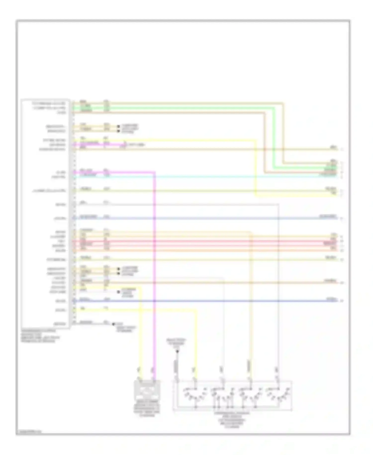 Aura Saturn I (2006-2010): 2.4l vin b, transmission circuit (1 of 2)