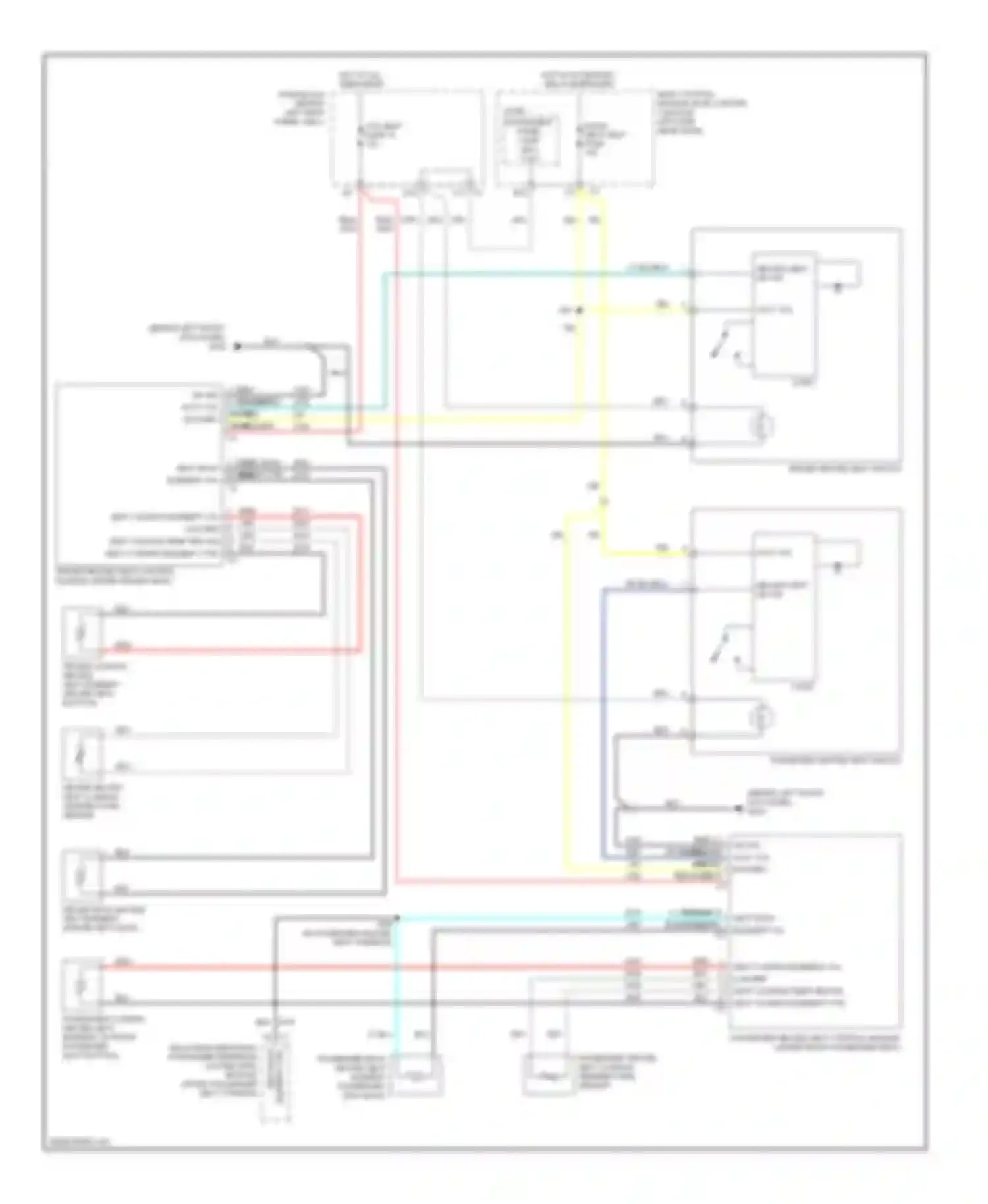 Wiring diagram 1 2 3 4 ground heated seat sw sig accy vol battery for Saturn Aura I (2006-2010) (1 of 1)