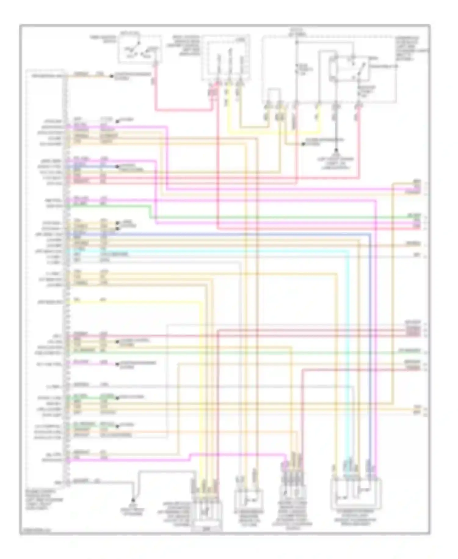 Wiring diagram fan rly ctrl pwr rly ctrl low ref evap vent for Saturn Aura I (2006-2010) (1 of 1)