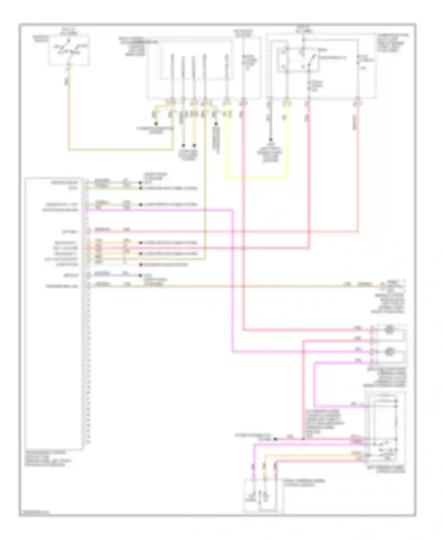 Wiring diagram gmlan data - ign 1 voltage gmlan data - acc voltage stop lamp sw sig for Saturn Aura I (2006-2010) (1 of 1)