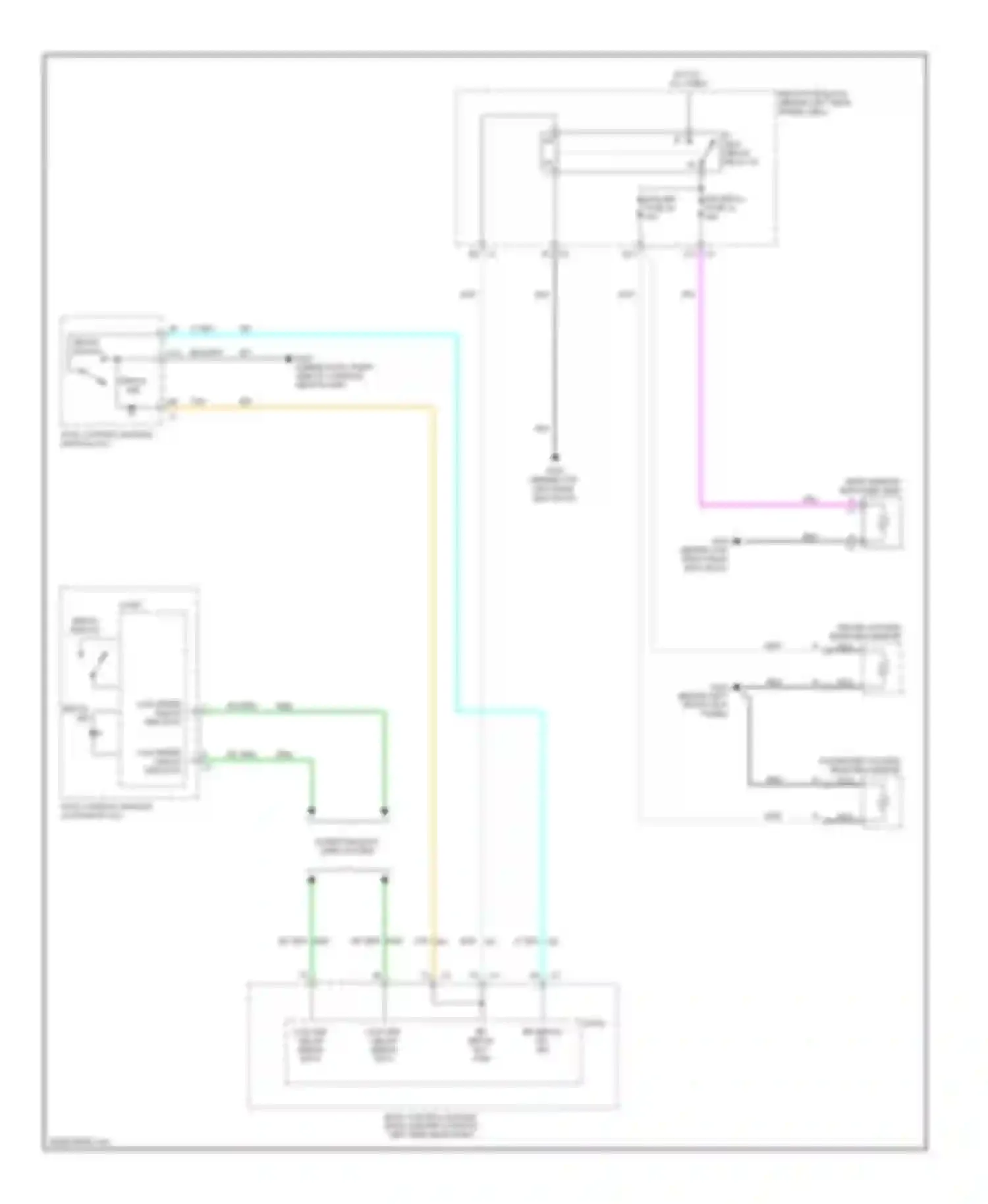 Wiring diagram logic rr defog sw sig for Saturn Aura I (2006-2010) (1 of 1)