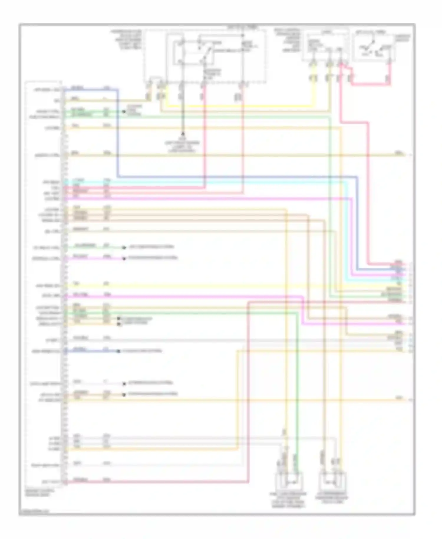 Wiring diagram mil ctrl for Saturn Aura I (2006-2010) (2 of 2)