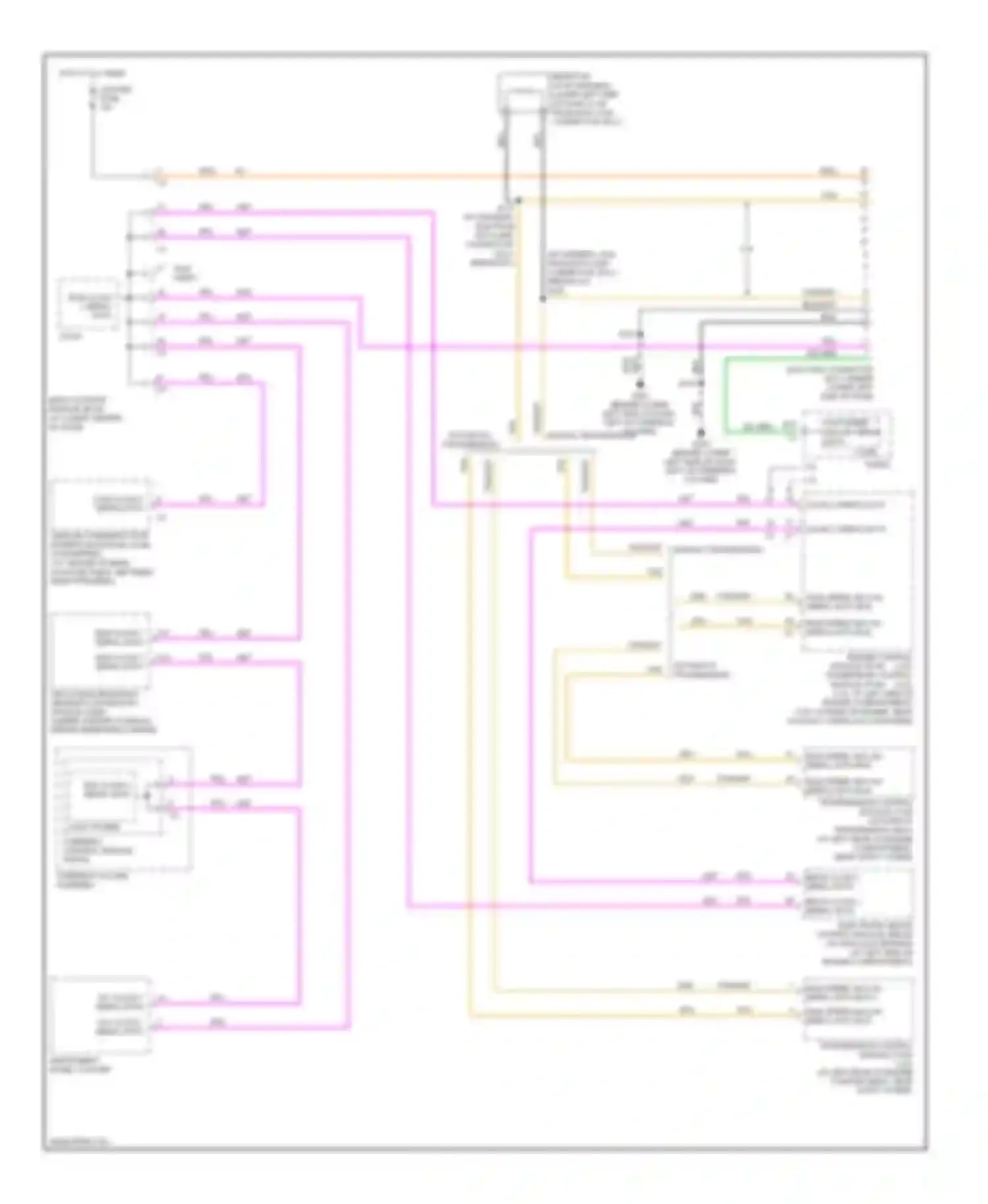 ION Saturn I (2003-2007): Computer data lines circuit