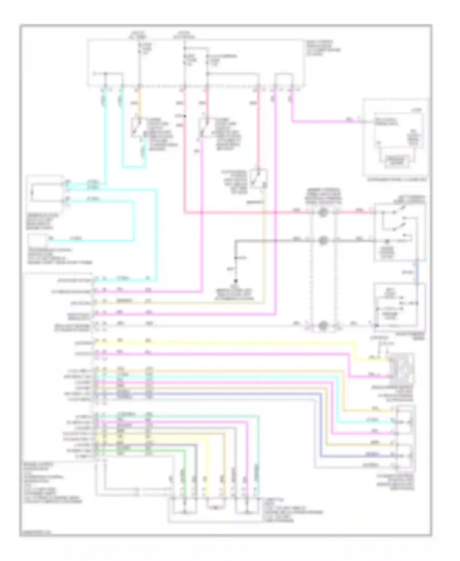 ION Saturn I (2003-2007): Cruise control circuit