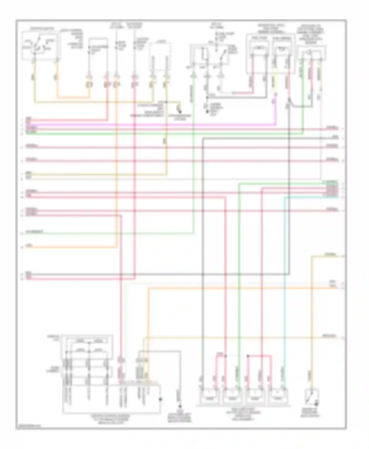 ION Saturn I (2003-2007): Wiring diagram engine performance 2.2l vin f (2 of 3)