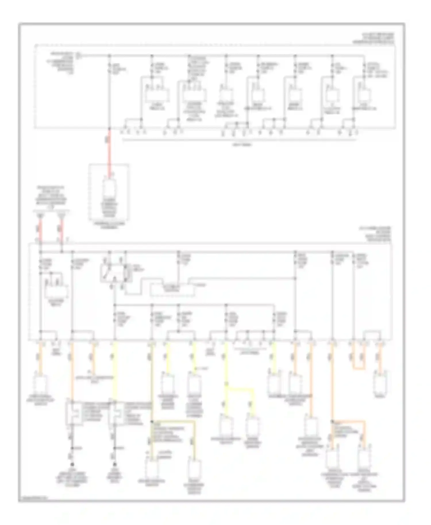 ION Saturn I (2003-2007): Power distribution circuit (2 of 3)