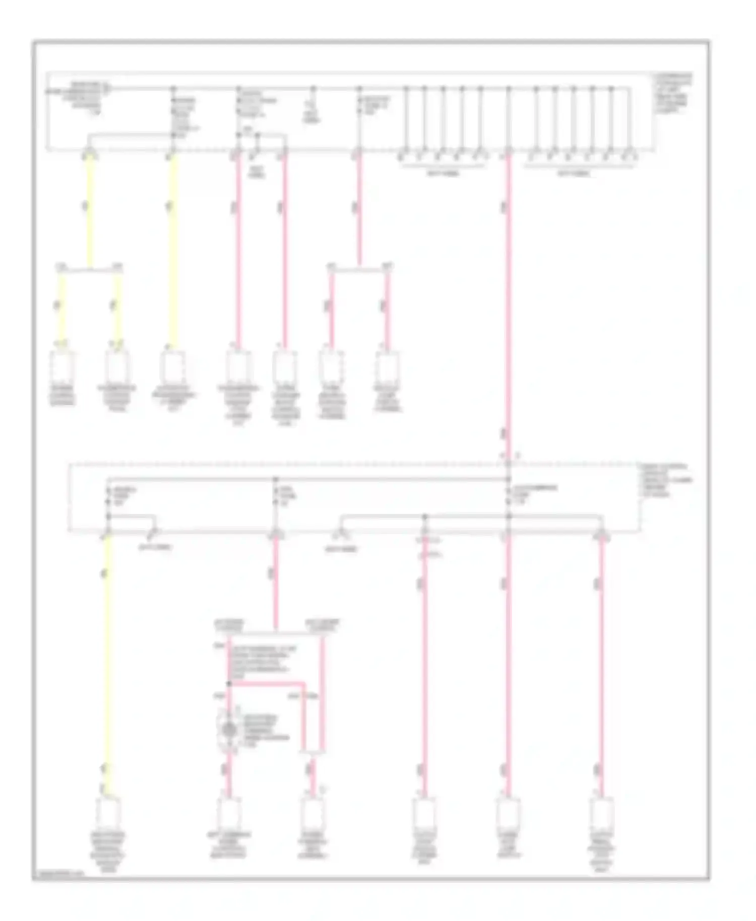 ION Saturn I (2003-2007): Power distribution circuit (3 of 3)