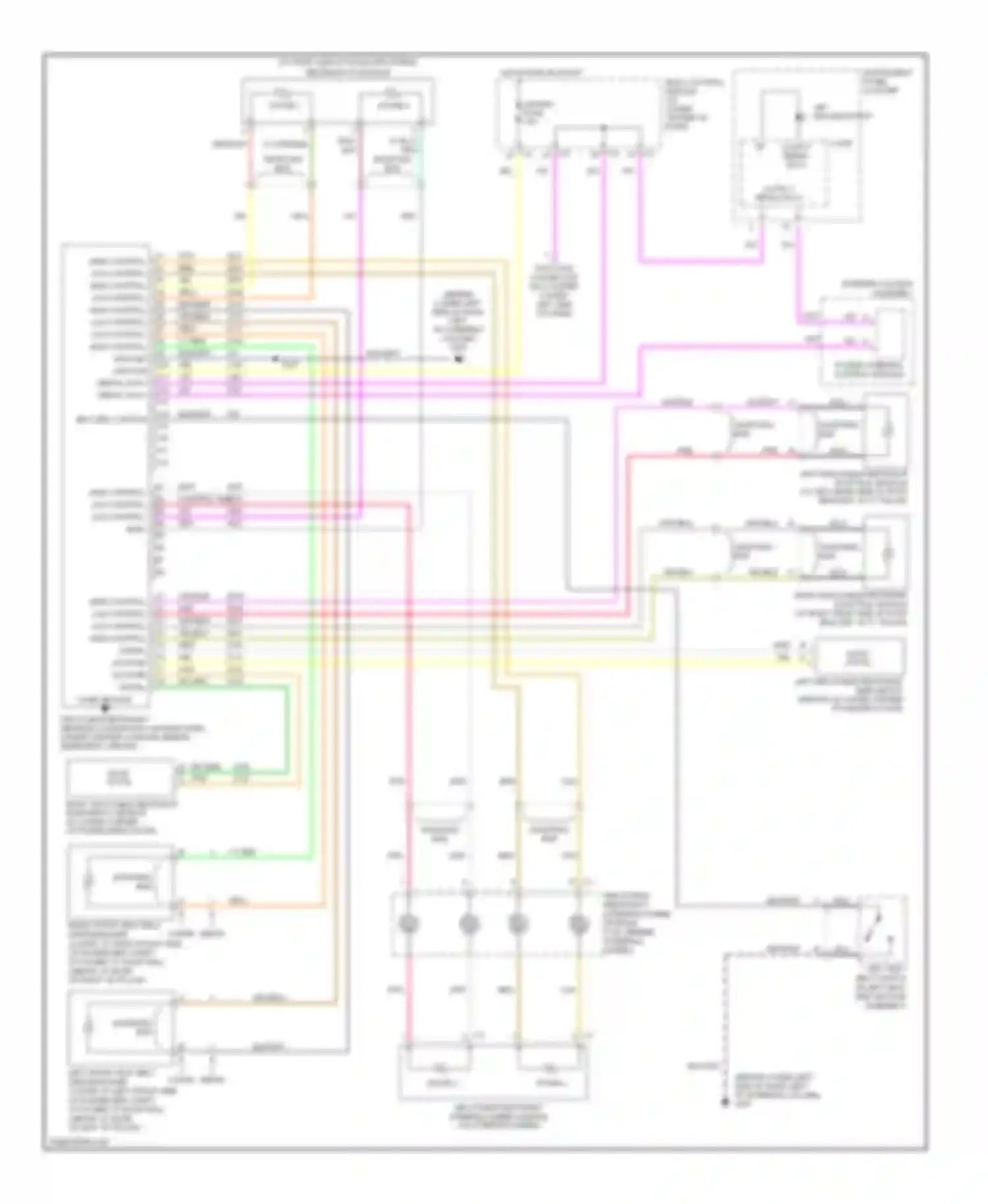 ION Saturn I (2003-2007): Supplemental restraints circuit