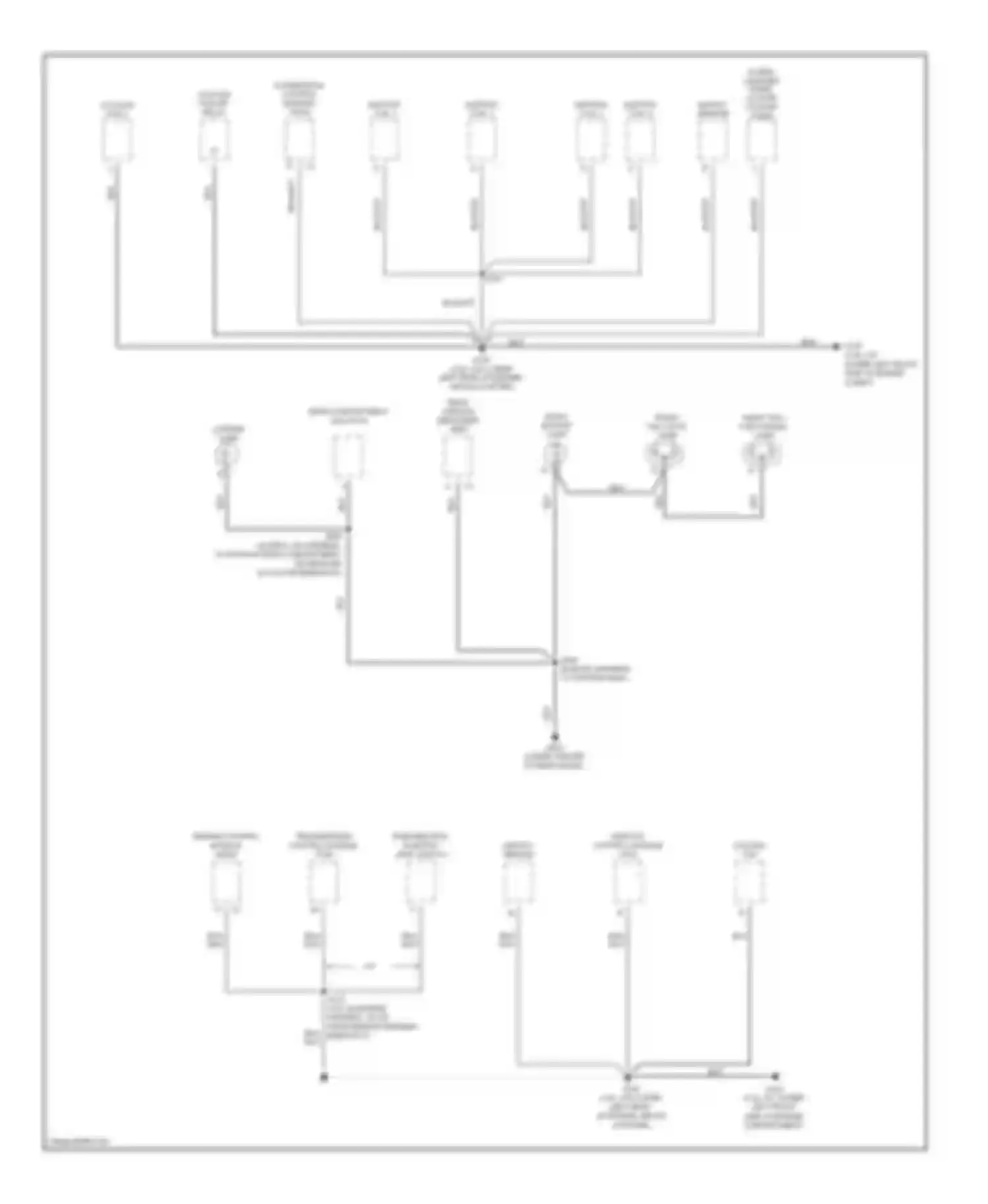 Wiring diagram (in body harness, for Saturn ION I (2003-2007) (2 of 2)