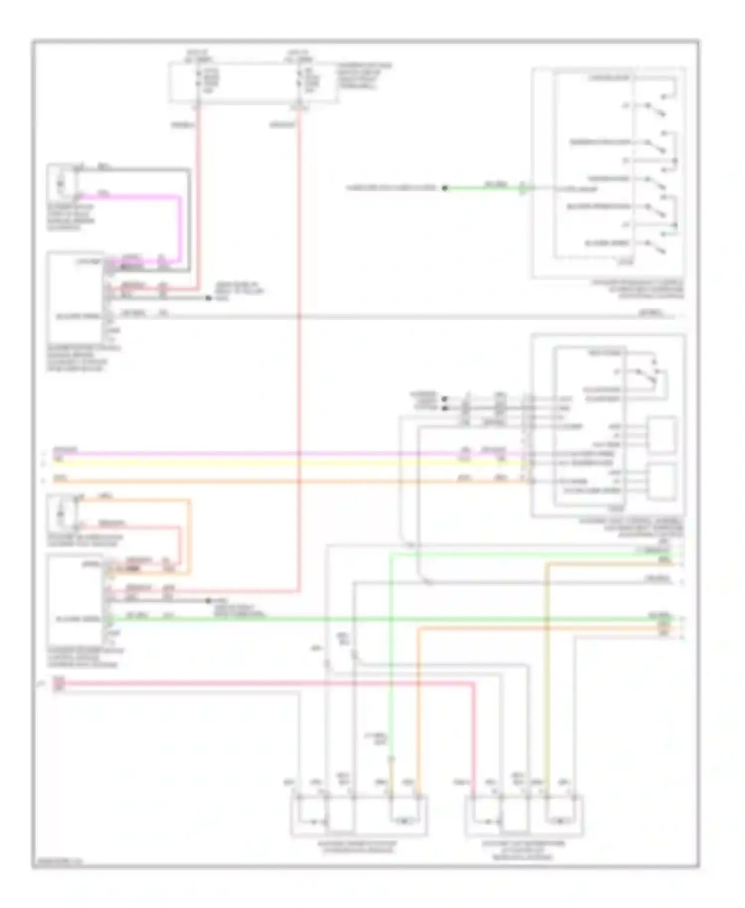 Outlook Saturn I (2006-2010): Automatic a/c circuit (3 of 4)