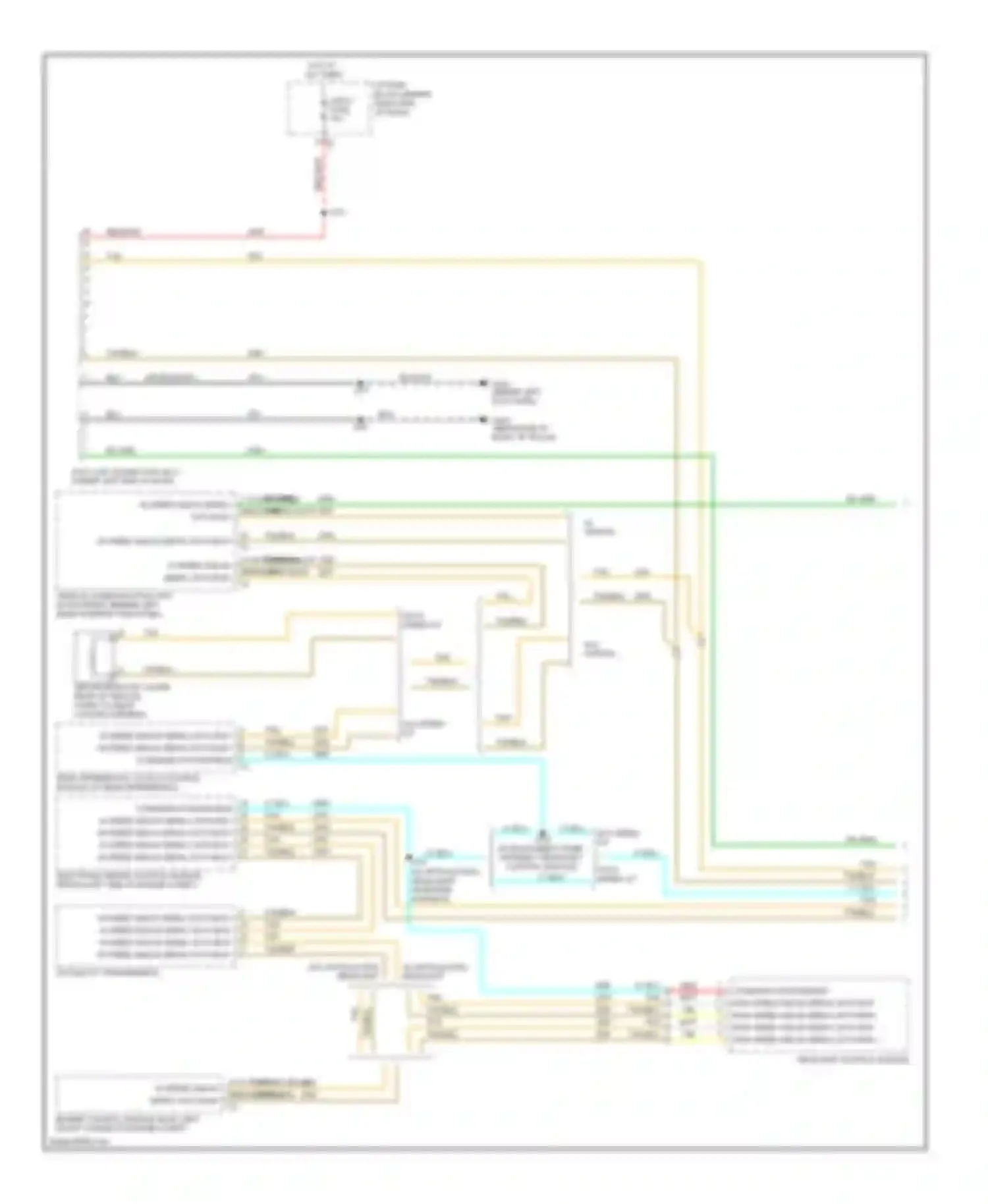 Outlook Saturn I (2006-2010): Computer data lines circuit (1 of 2)