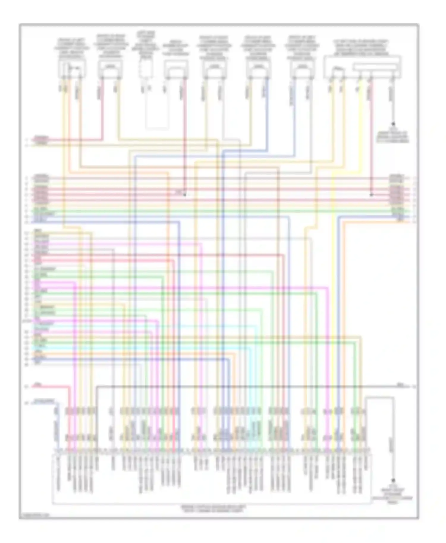 Outlook Saturn I (2006-2010): Wiring diagram engine performance 3.6l vin 7 (4 of 5)