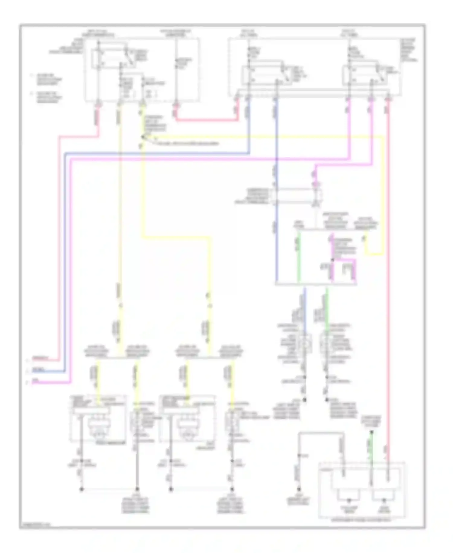 Outlook Saturn I (2006-2010): Headlamps circuit (2 of 2)