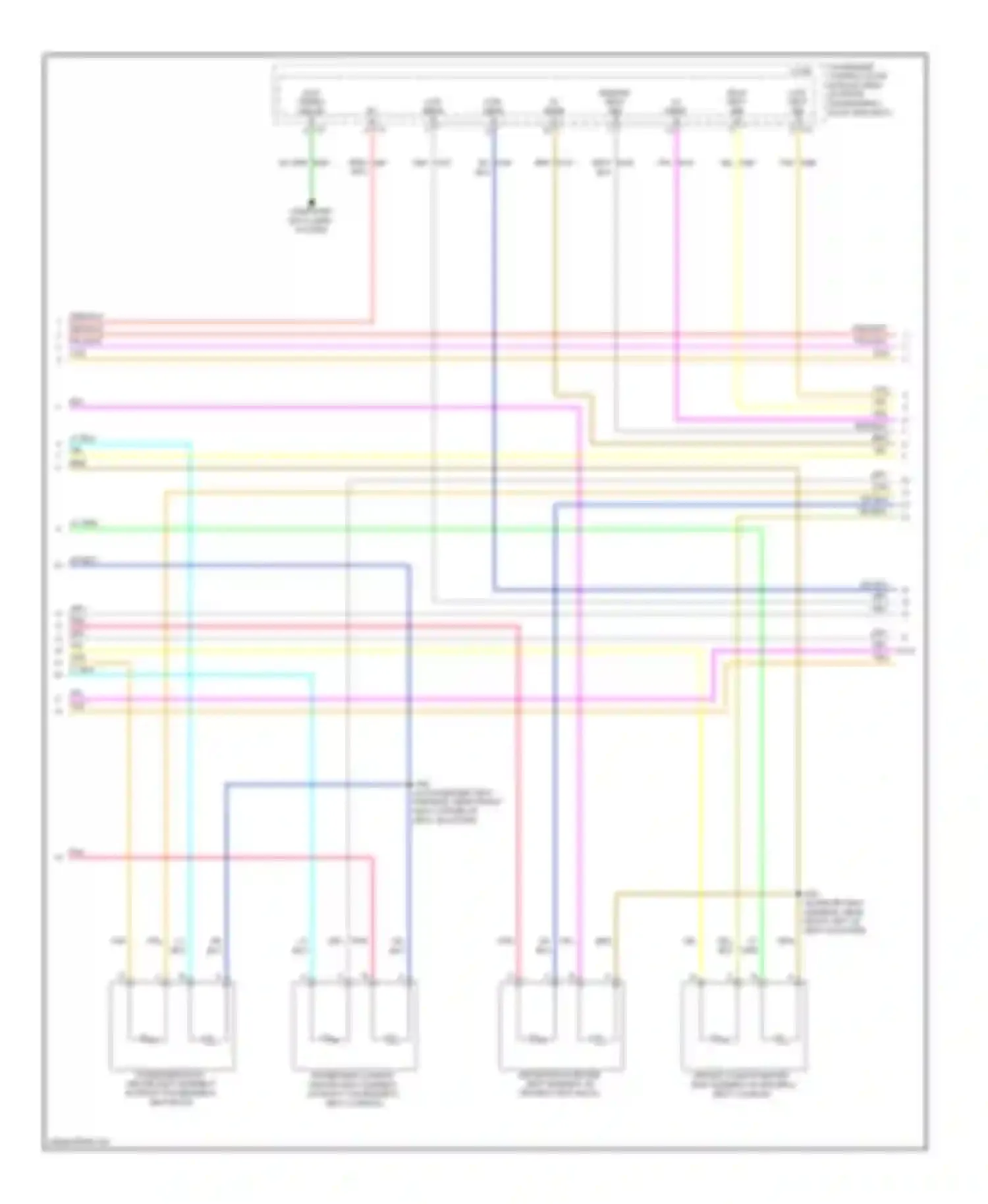 Outlook Saturn I (2006-2010): Driver"s memory seat circuit (2 of 4)
