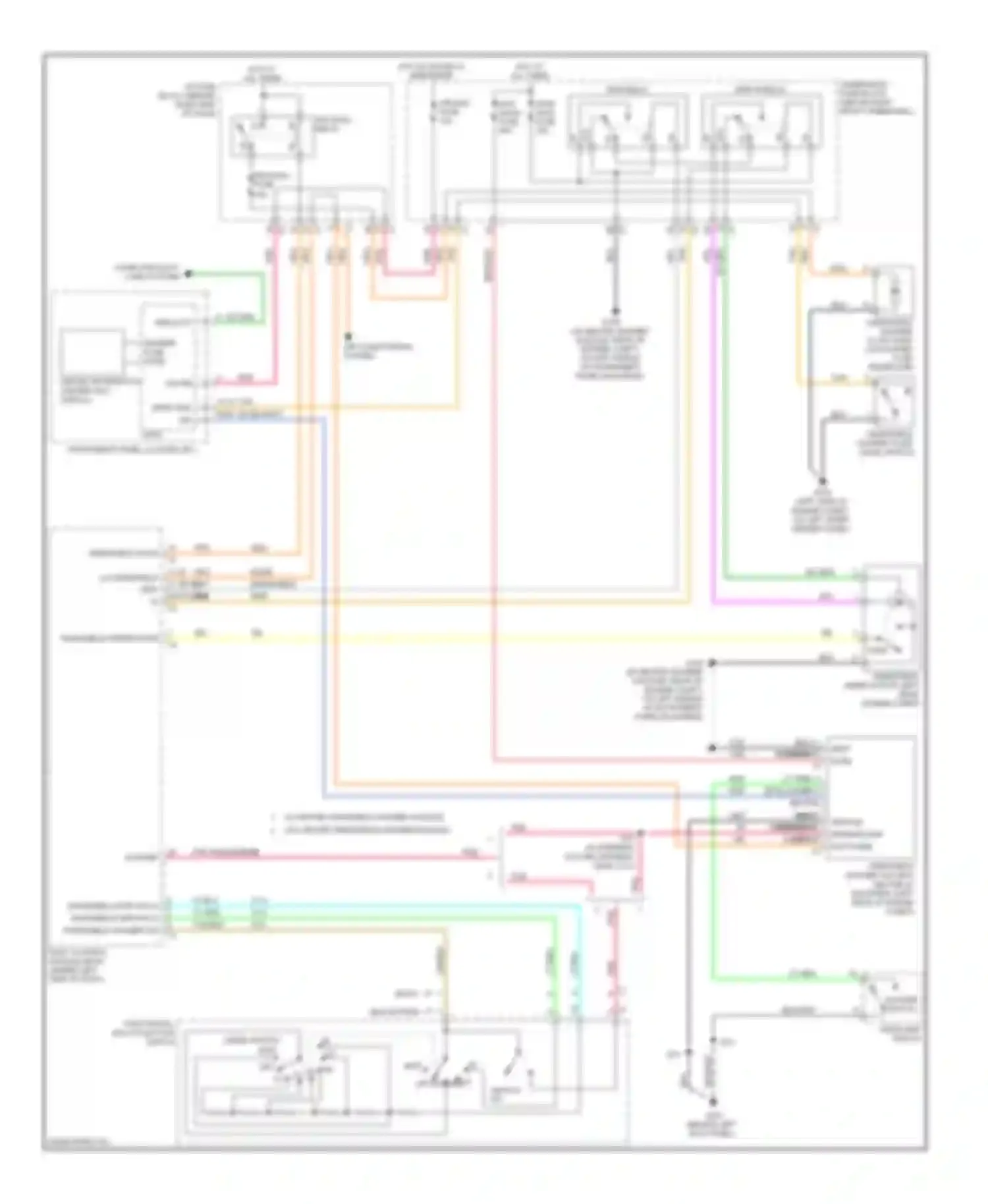 Outlook Saturn I (2006-2010): Front wiper/washer circuit