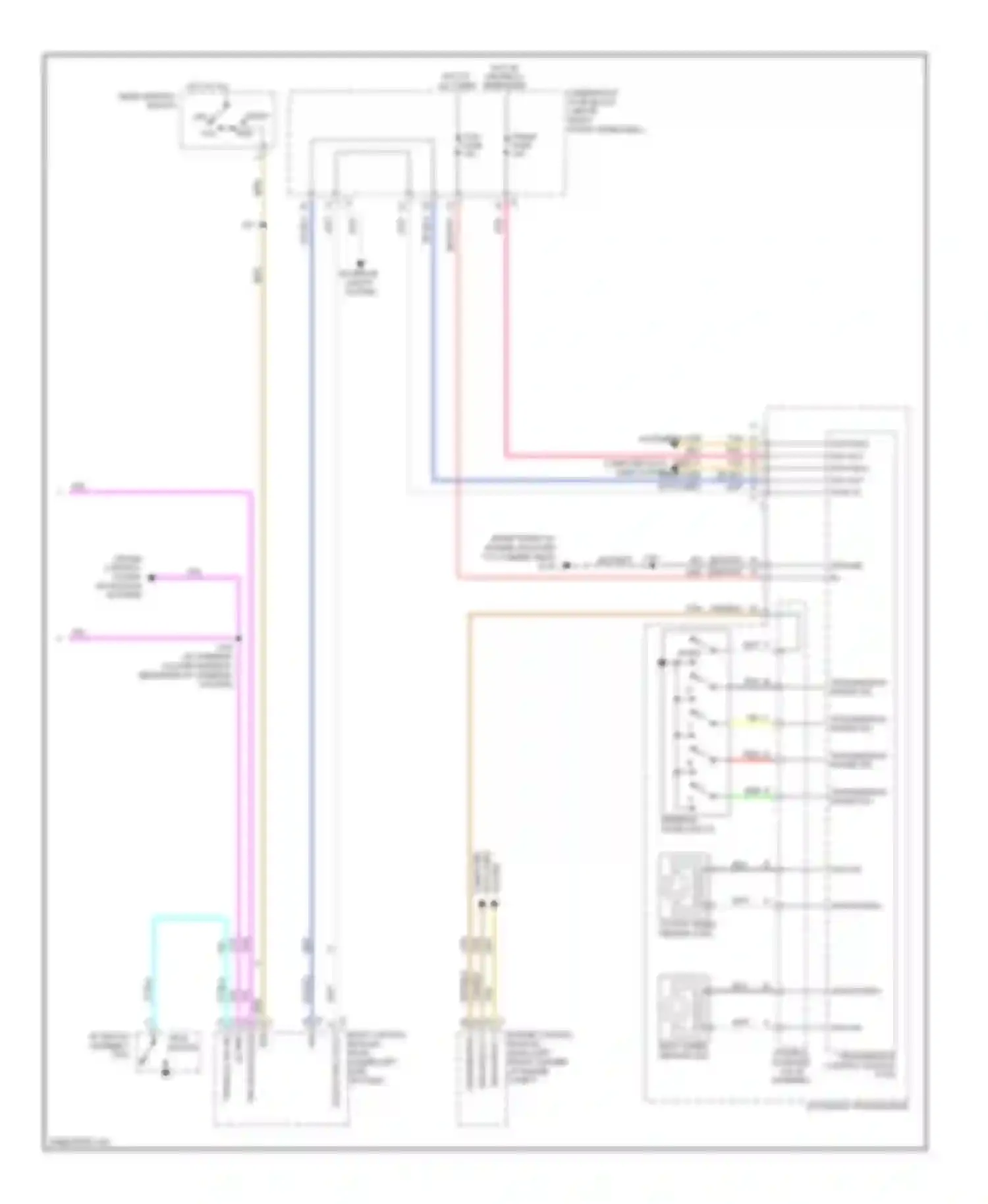 Wiring diagram data lines for Saturn Outlook I (2006-2010) (1 of 1)