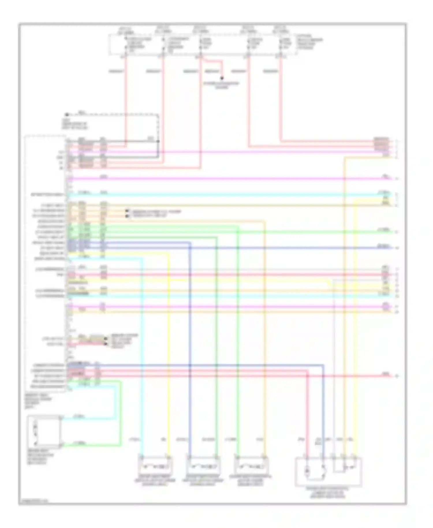 Wiring diagram low reference low reference for Saturn Outlook I (2006-2010) (1 of 1)