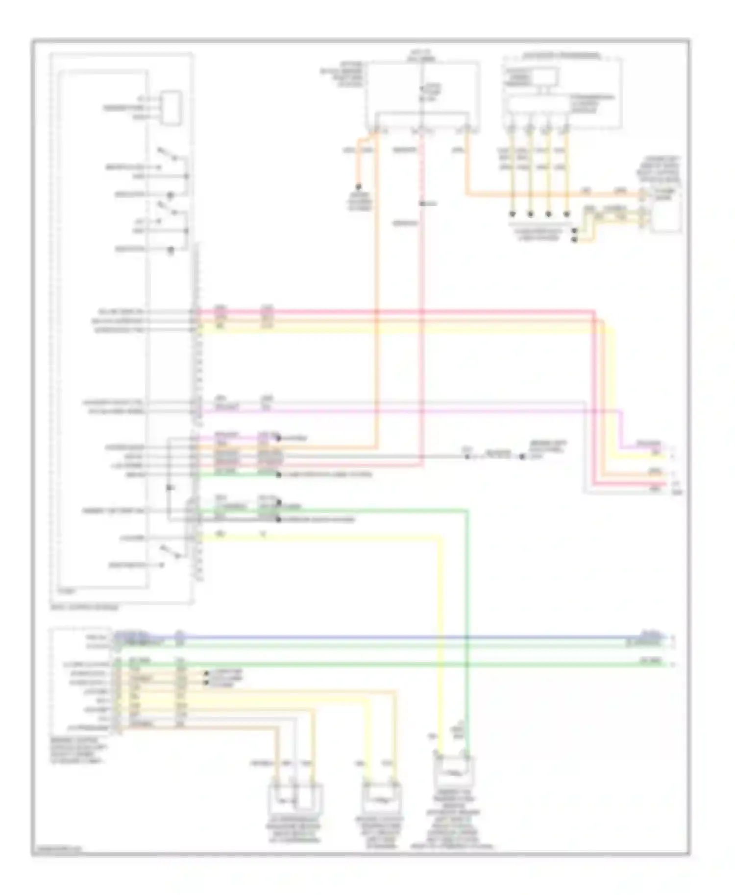 Wiring diagram recirculate gnd for Saturn Outlook I (2006-2010) (1 of 1)