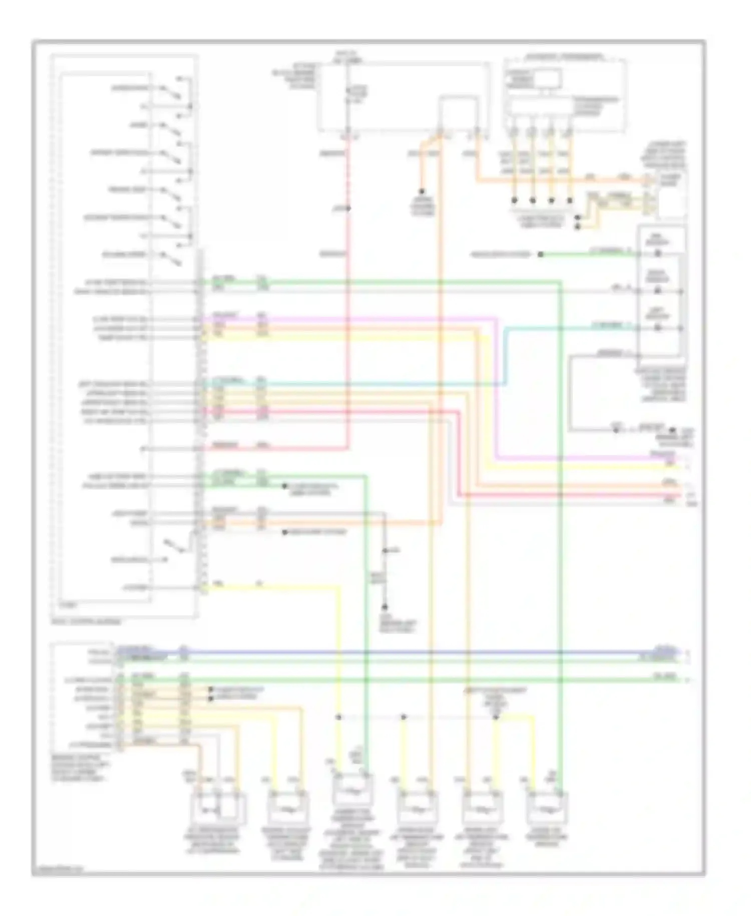 Wiring diagram tan/blk for Saturn Outlook I (2006-2010) (2 of 36)