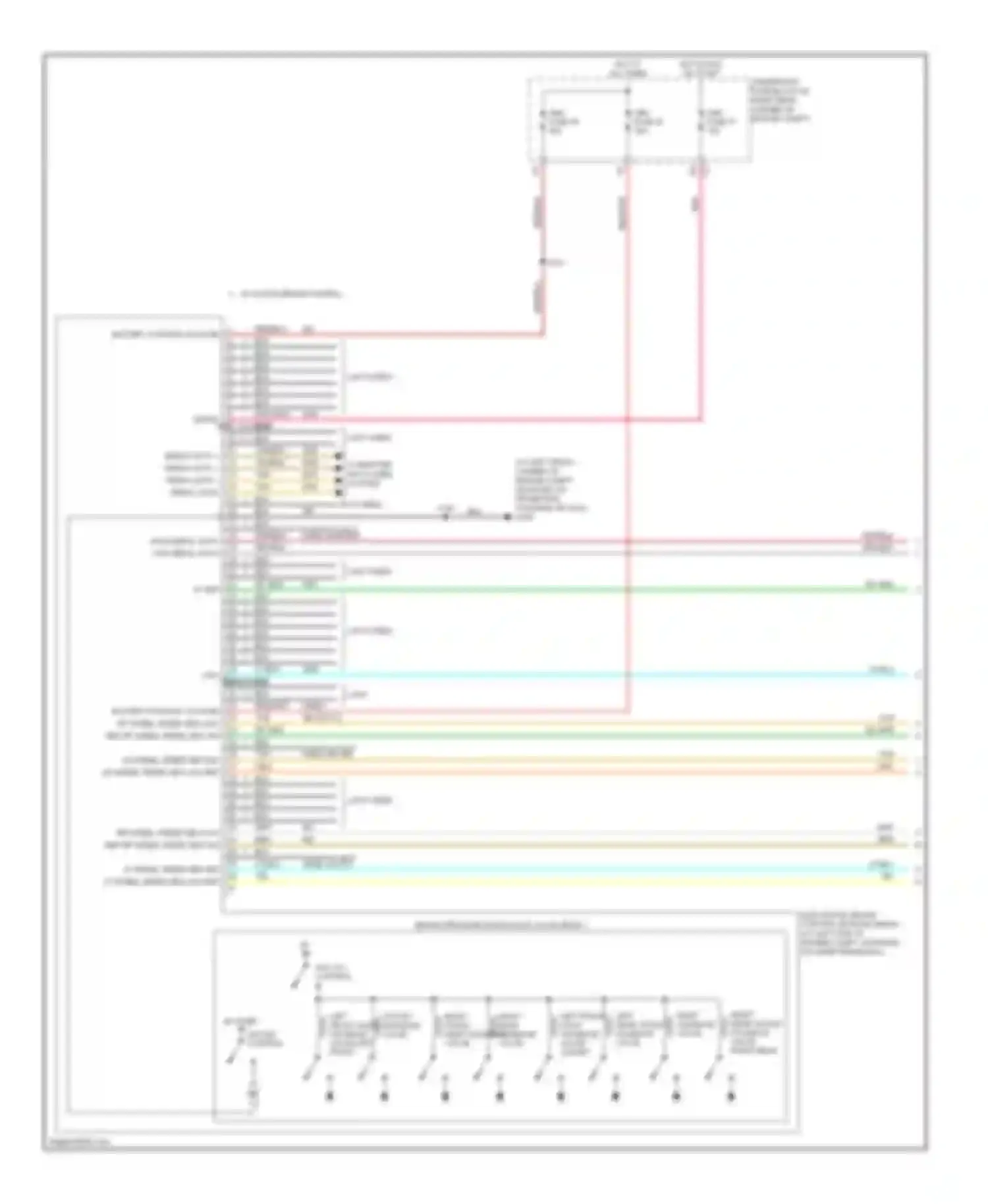 Sky Saturn I (2006-2009): 2.0l, anti-lock brakes circuit (1 of 2)