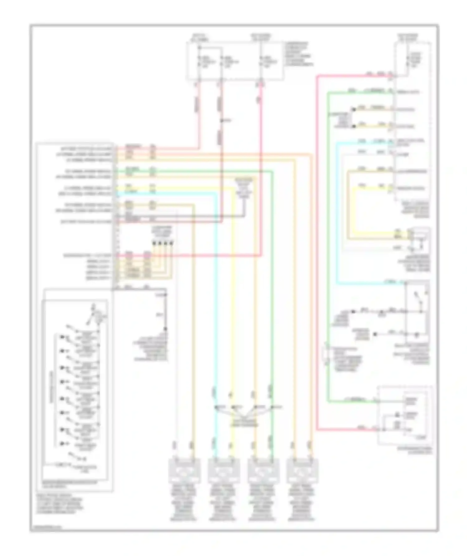 Sky Saturn I (2006-2009): 2.4l vin 5, anti-lock brakes circuit