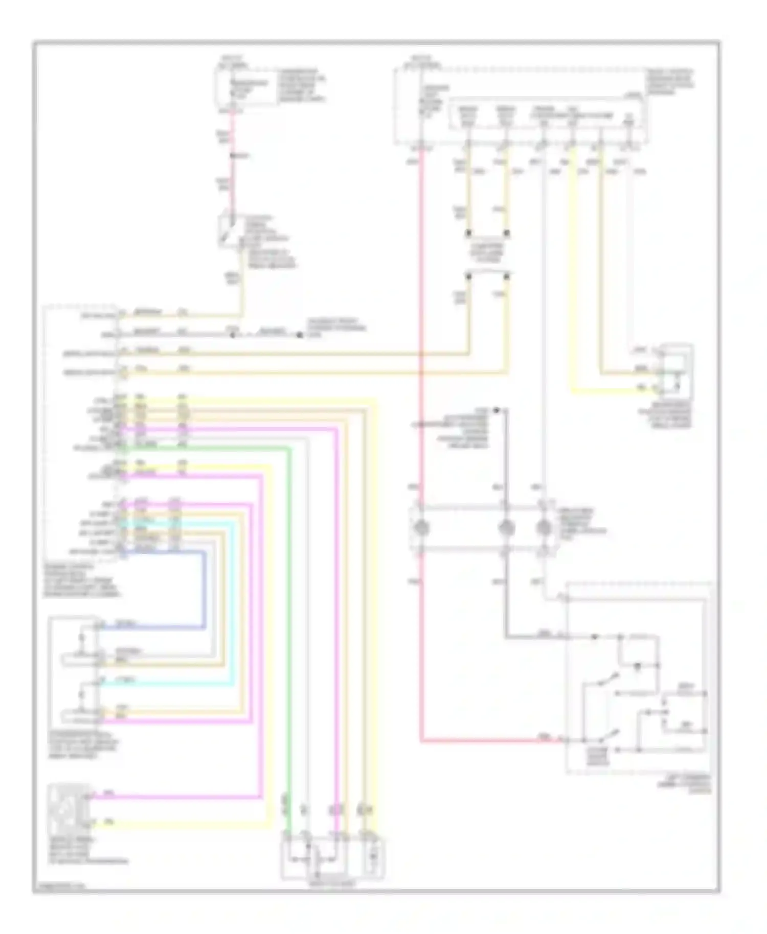 Sky Saturn I (2006-2009): 2.0l, cruise control circuit