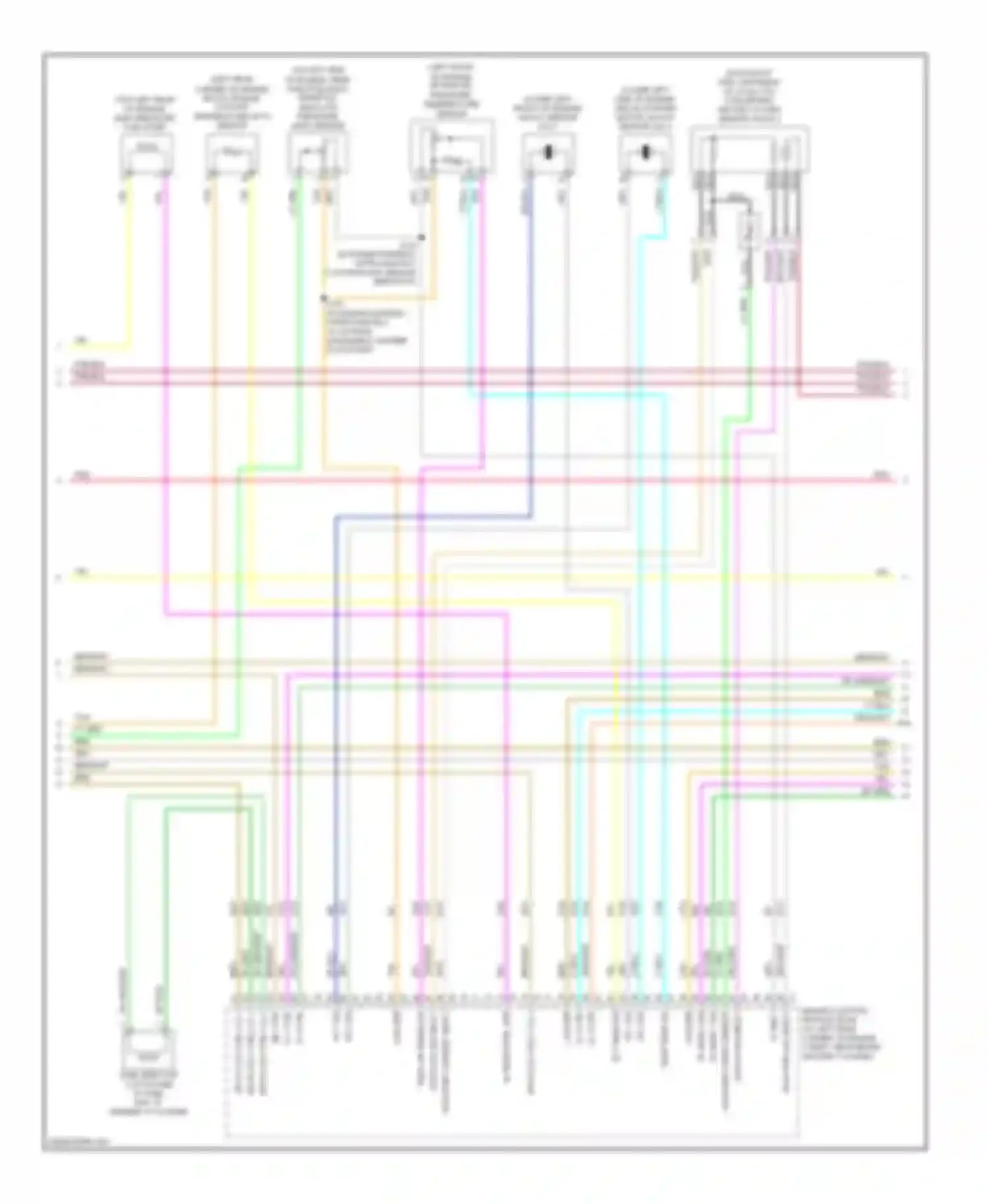Sky Saturn I (2006-2009): Wiring diagram engine performance 2.0l vin m (2 of 4)